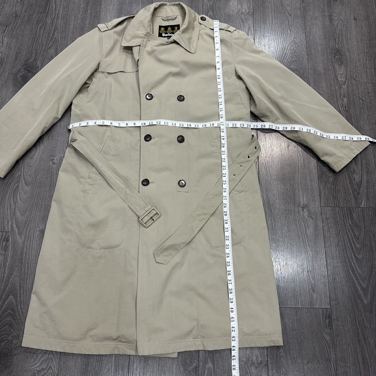 Barbour Barbour Maclennan Trench T1169 Waterproof Belted Coat Size US XL / EU 56 / 4 - 2 Thumbnail