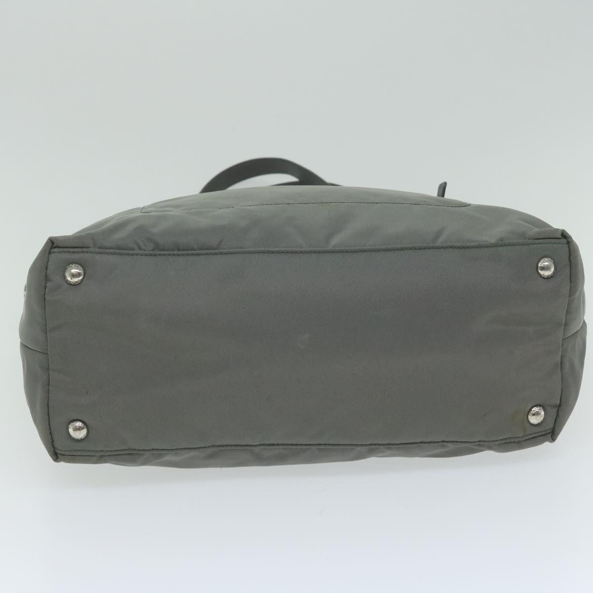 Prada PRADA Tote Bag Nylon Gray Size ONE SIZE - 5 Thumbnail