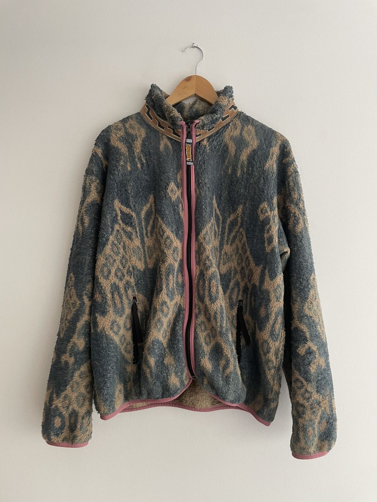 Kapital Kapital Java Kasuri Fleece Size US M / EU 48-50 / 2 - 1 Thumbnail