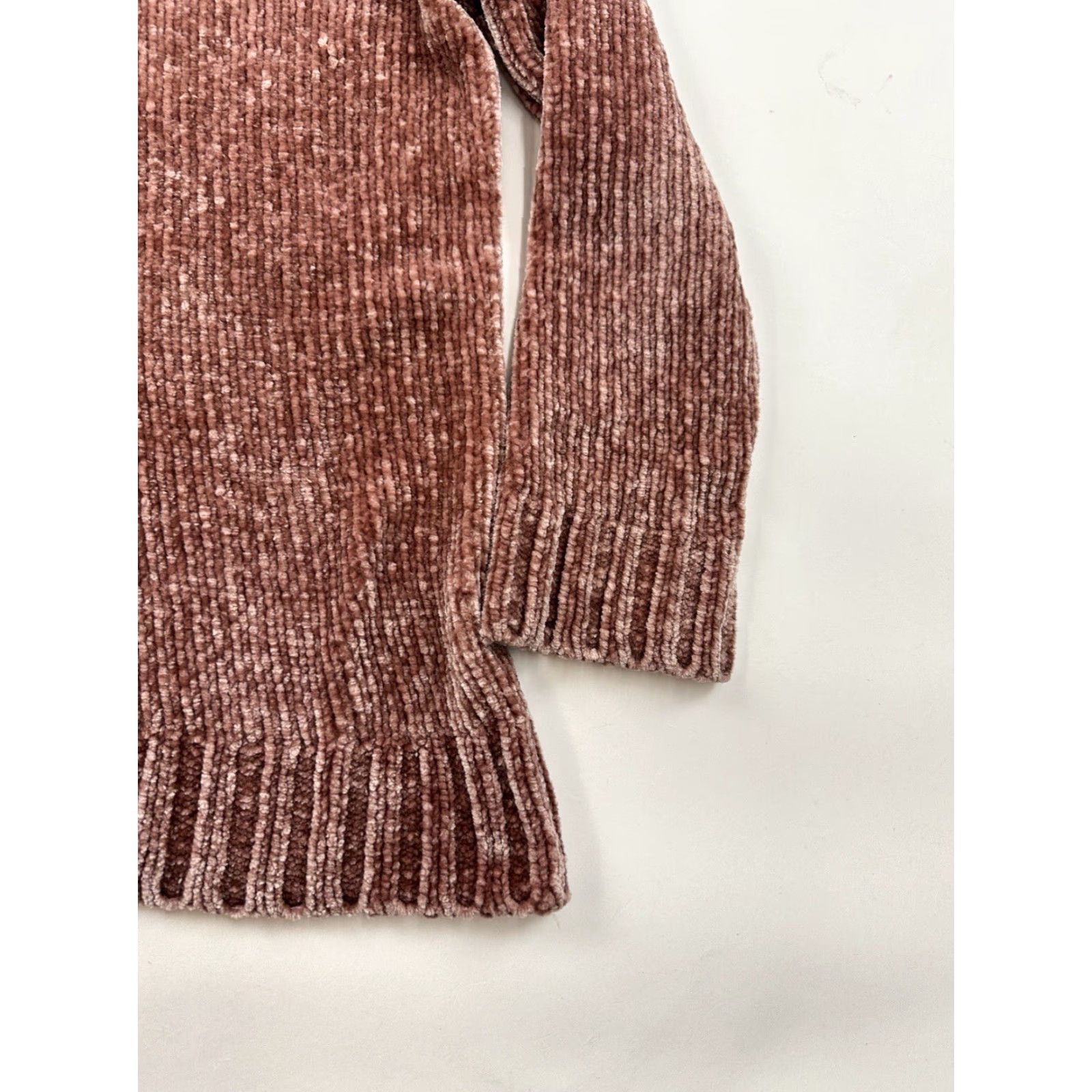 Orvis Orvis Sweater Womens Small Rose Pink Chenille Pullover Rose Pink Ladies S Pullover Chenille Rose Womens Clothing Size S / US 4 / IT 40 - 2 Thumbnail