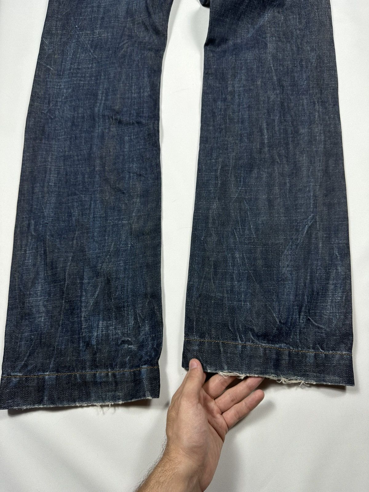 Moschino Moschino Denims Jeans Pants Denim Vintage Logo Distressed Size US 34 / EU 50 - 21 Thumbnail