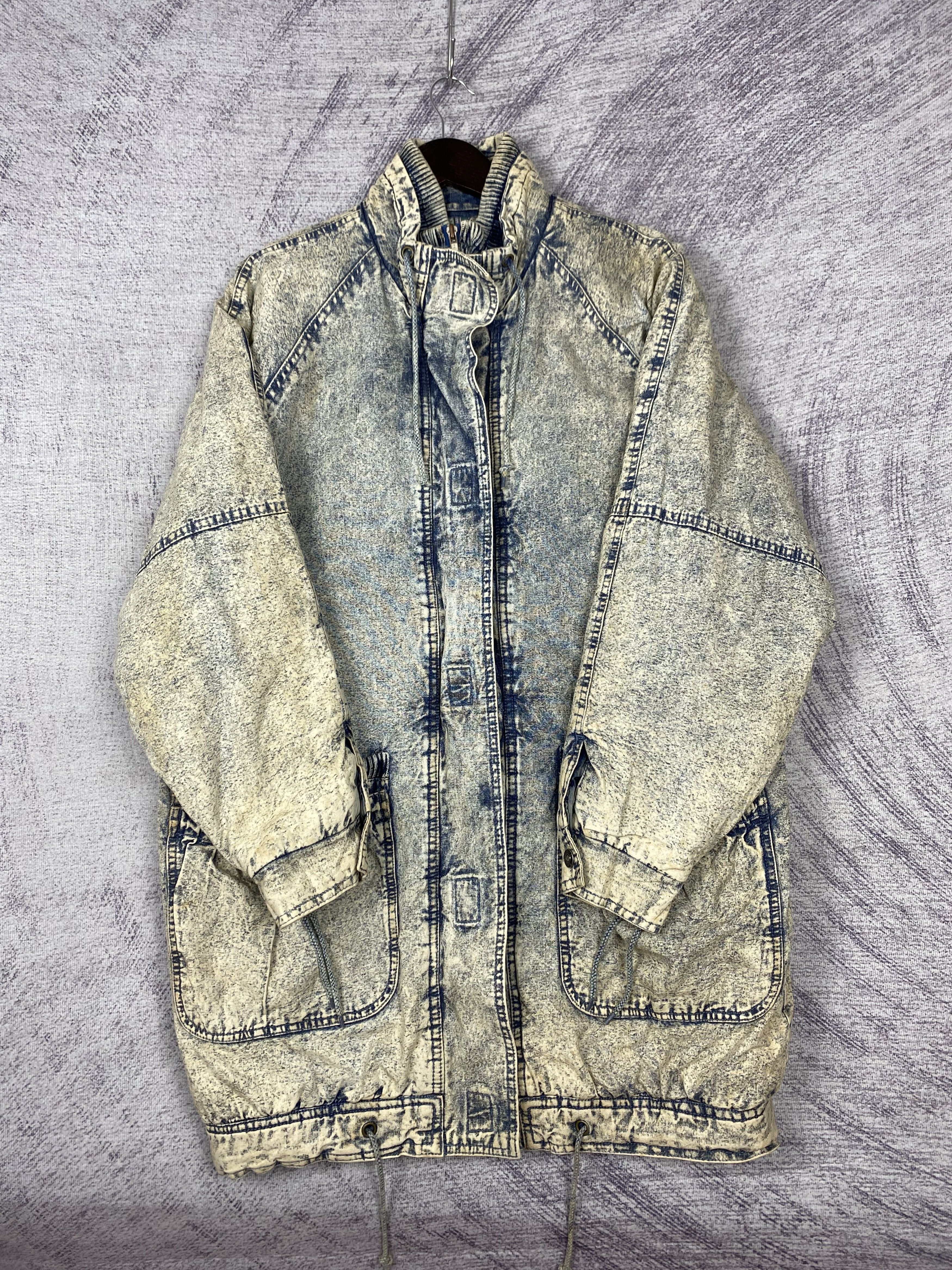 Designer Vintage East West Denim Long Jacket Size US S / EU 44-46 / 1 - 4 Thumbnail