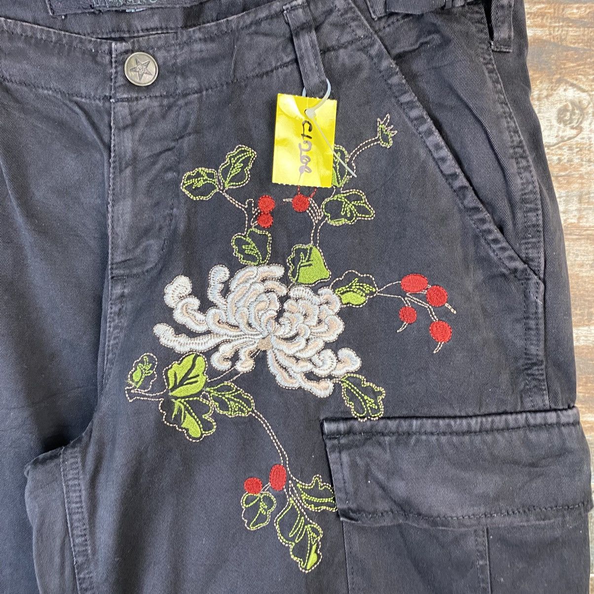 Japanese Brand DL Da Nang Dark Blue Cargo Multipocket Pants #C1206 Size US 30 / EU 46 - 14 Thumbnail