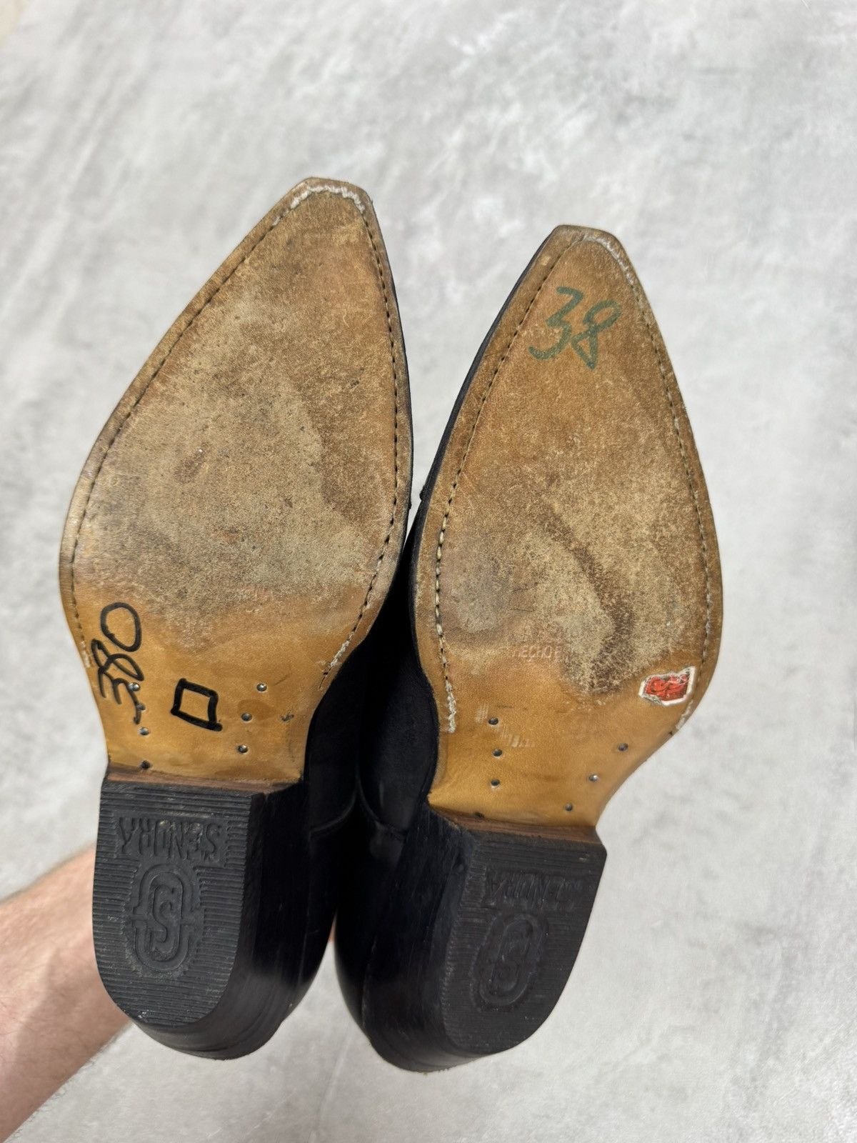 Sendra Sendra Desert Boots 560 PICO PULL OIL Western Shoe Lace Up Size US 7.5 / IT 37.5 - 14 Thumbnail