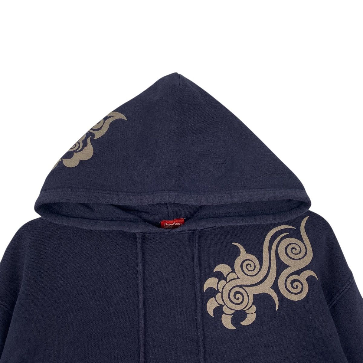 Other Vintage Habu Box Japanese Sukajan Deisgn Hoodie Sweater Navy Size US L / EU 52-54 / 3 - 4 Thumbnail