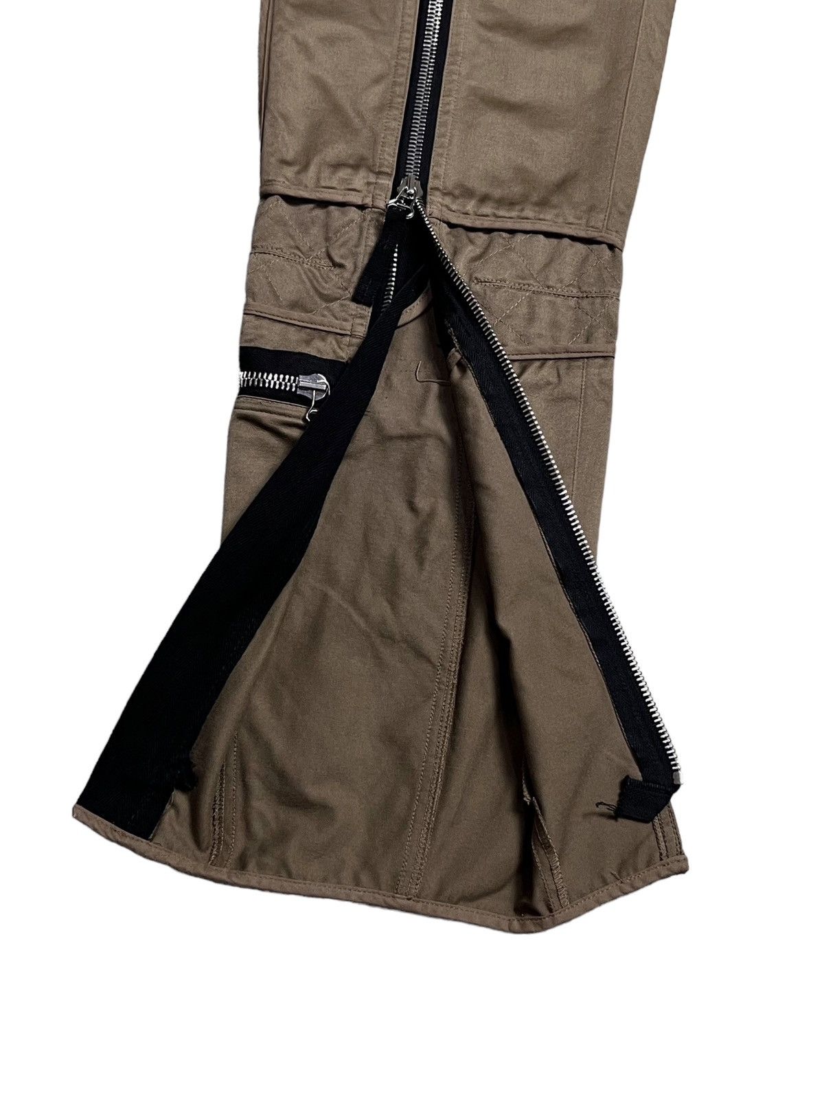 Dries Van Noten Dries Van Noten Multi-Zip Cotton Pants - Rare Archive Size US 28 / EU 44 - 18 Thumbnail
