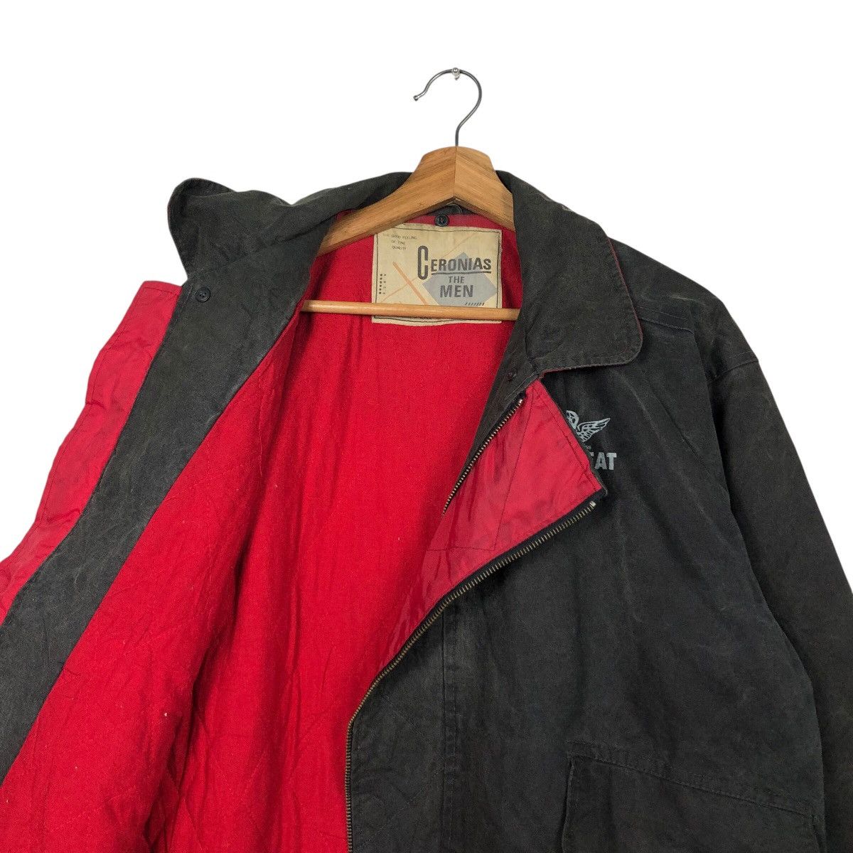 Japanese Brand 📌Vintage Bomber Jacket Ceronias For Men Issey Miyake Biker Size US L / EU 52-54 / 3 - 13 Thumbnail
