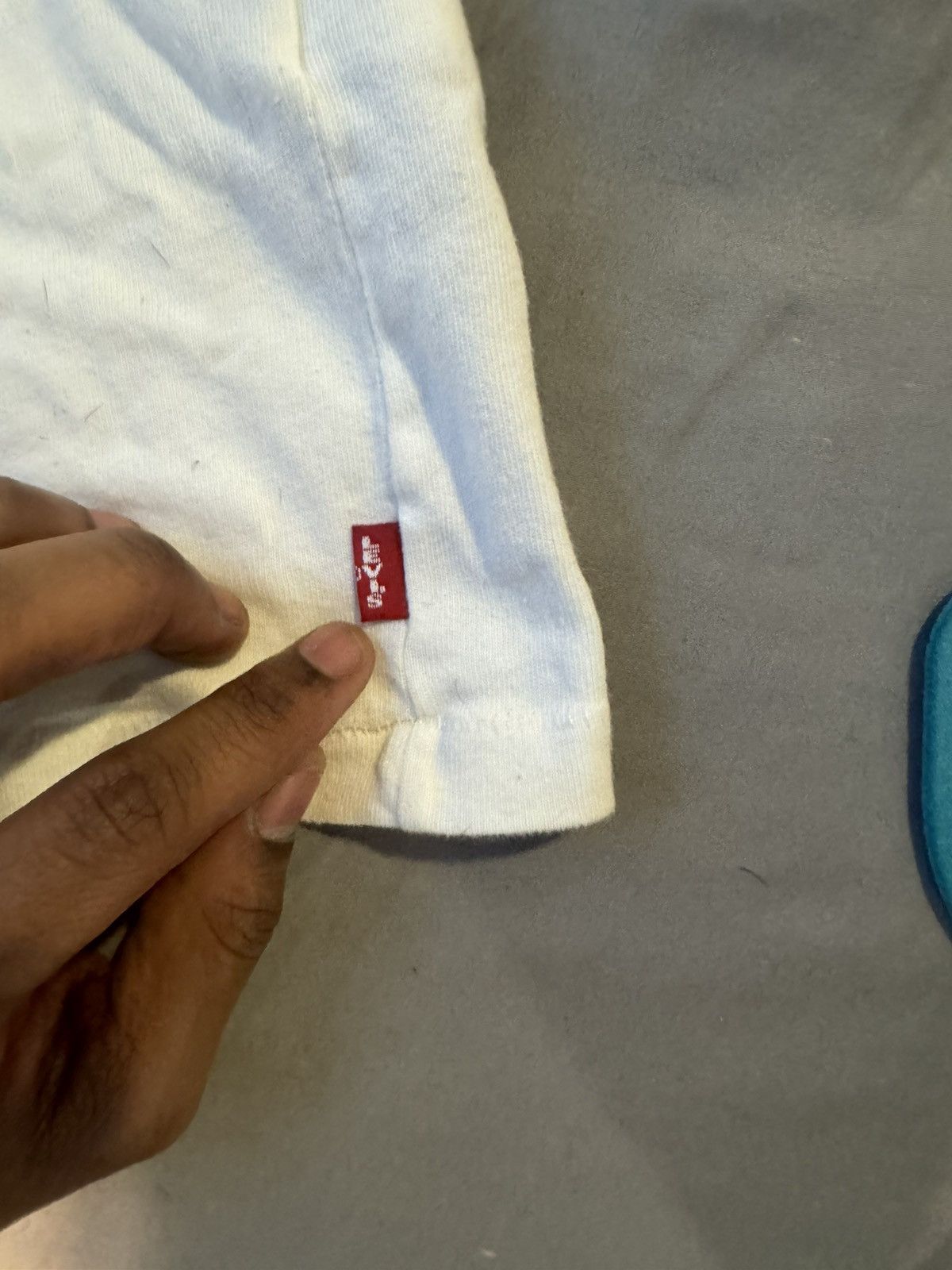 DENIM TEARS × Levi's DENIM TEARS x LEVI’S collab white tee Size US S / EU 44-46 / 1 - 2 Thumbnail