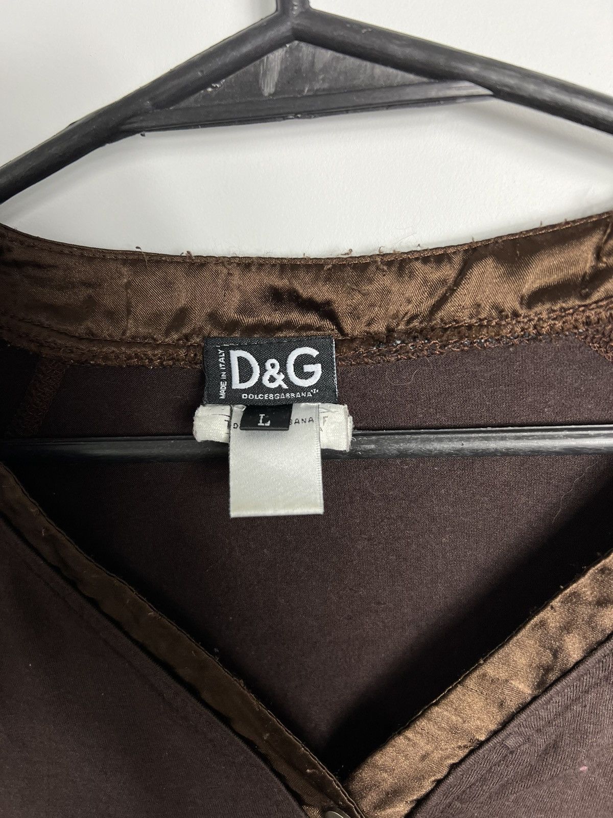 Dolce & Gabbana Longsleeve Dolce & Gabbana brown women great Size L / US 10 / IT 46 - 3 Thumbnail