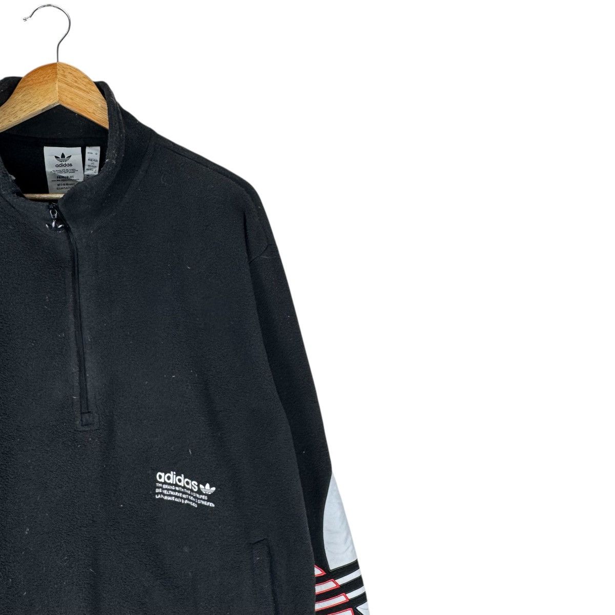 Adidas 🌟ADIDAS PRIME BLUE HALF ZIP FLEECE SWEATER Size US L / EU 52-54 / 3 - 4 Thumbnail