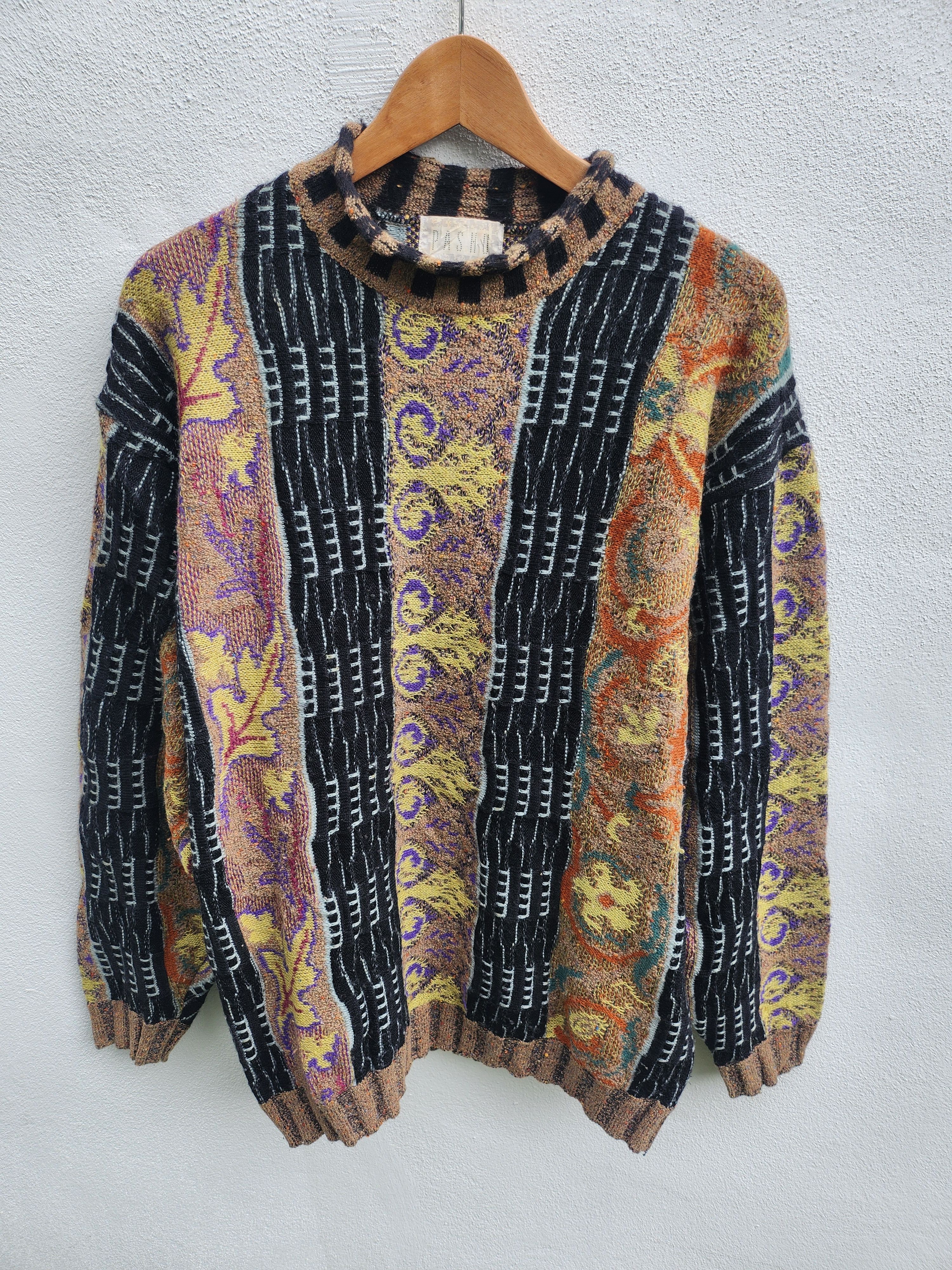 If Six Was Nine × Japanese Brand 💥Nice PASHU Multicolor Coogi Style Jumper Size US L / EU 52-54 / 3 - 2 Thumbnail