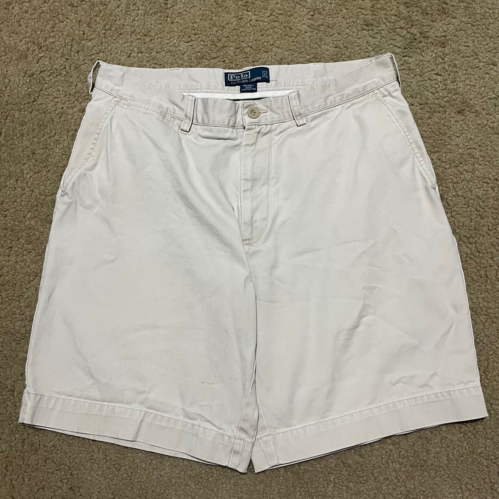 Polo Ralph Lauren Polo Ralph Lauren Light Khaki Golf Shorts 34W Size US 34 / EU 50 - 1 Thumbnail
