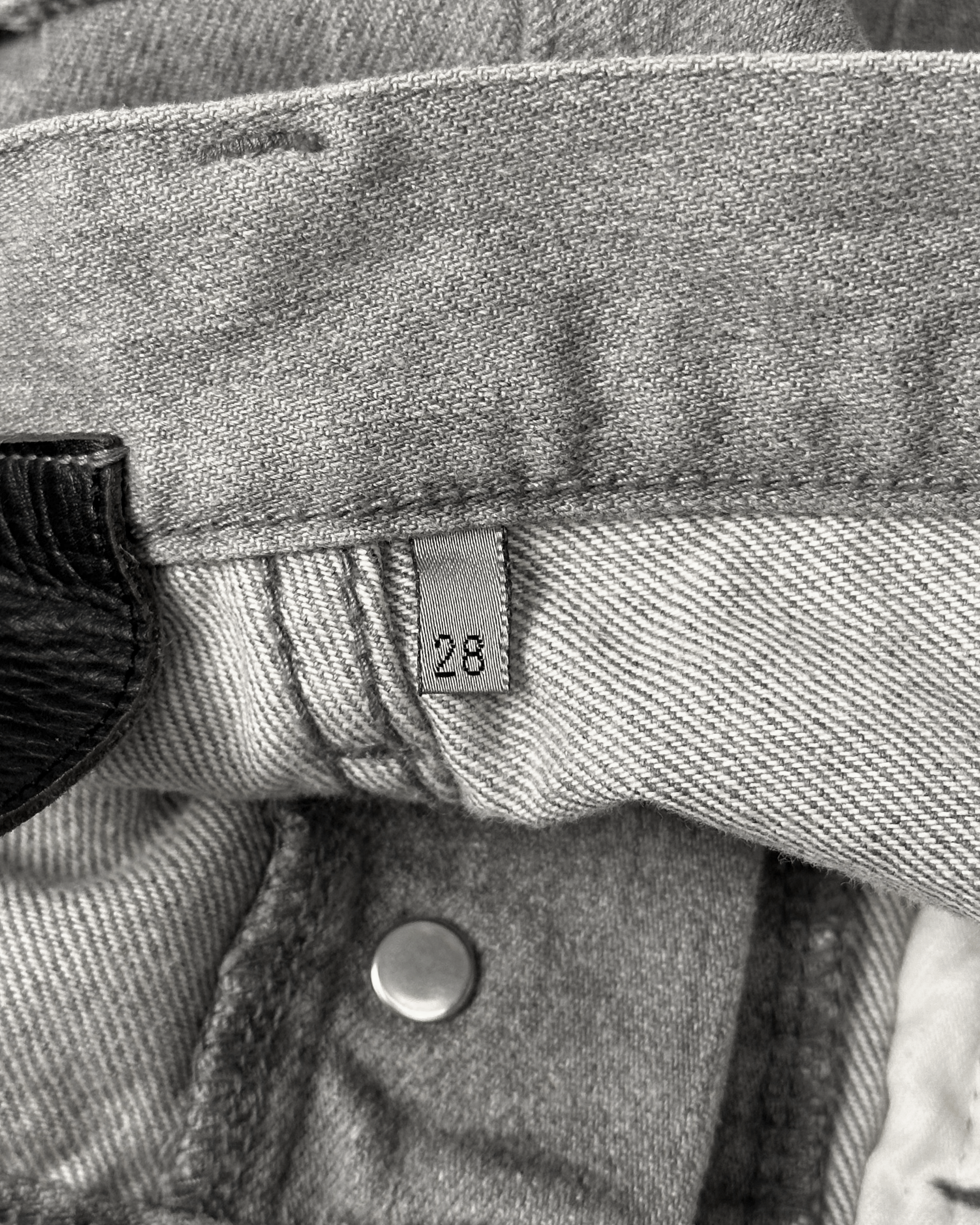 Dior Dior Homme Slim Grey Jeans Size US 30 / EU 46 - 9 Thumbnail