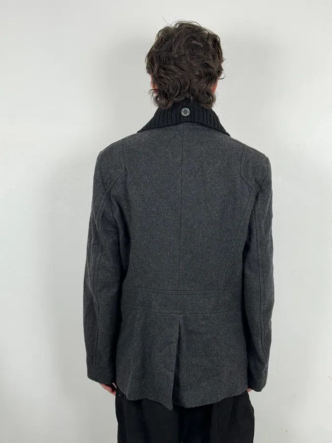 Dirk Bikkembergs AW2009 Dirk Bikkembergs Grey Classy Wool Officer Jacket Size 42R - 3 Thumbnail