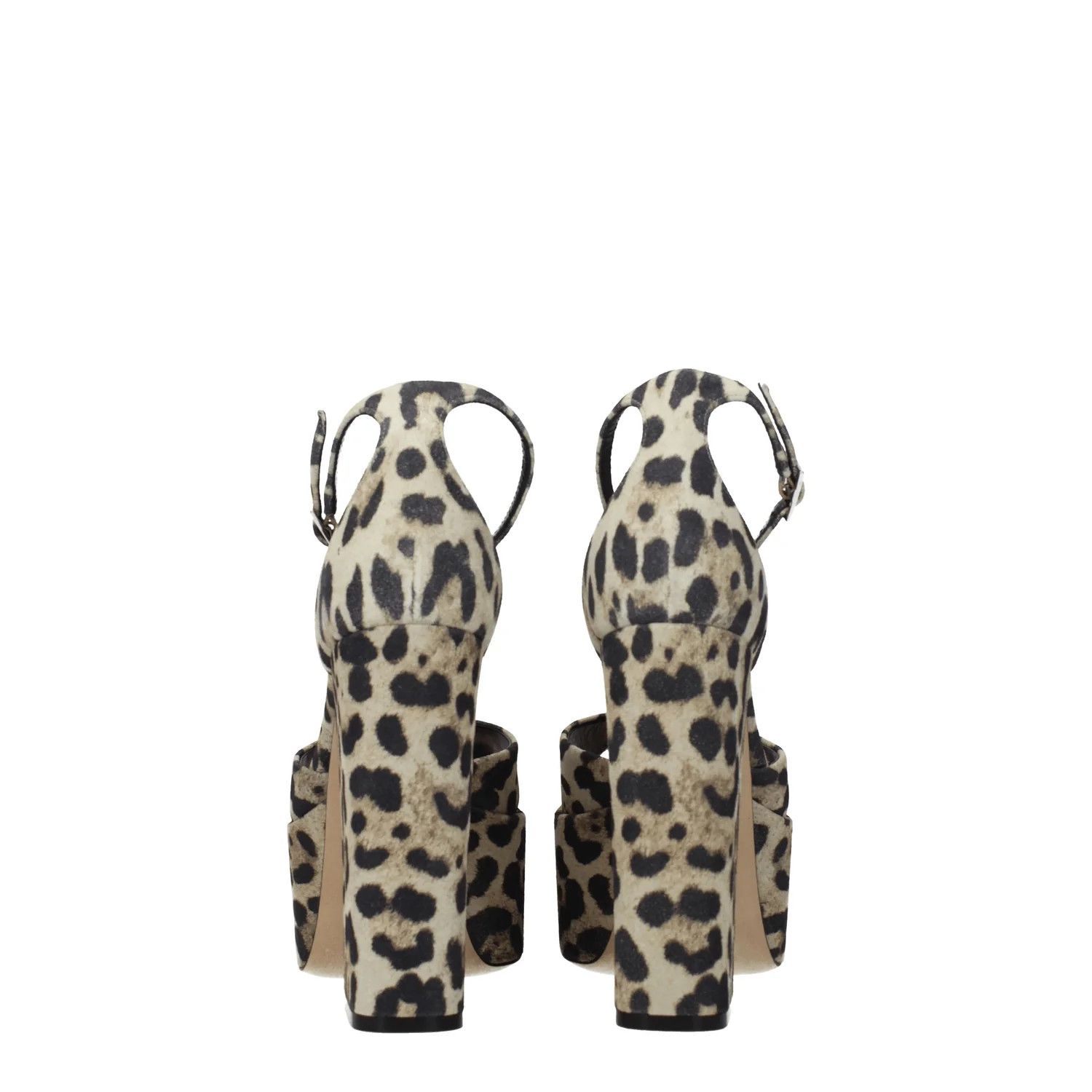 Paris Texas ob1o1e1124 Suede Sandals in Beige/Leopard Size US 10 / IT 40 - 5 Thumbnail