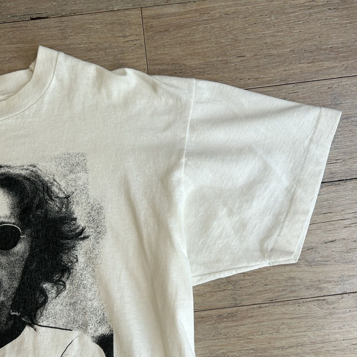 Vintage 1990s John Lennon New York City Shirt Made In USA XL Size US XL / EU 56 / 4 - 4 Thumbnail