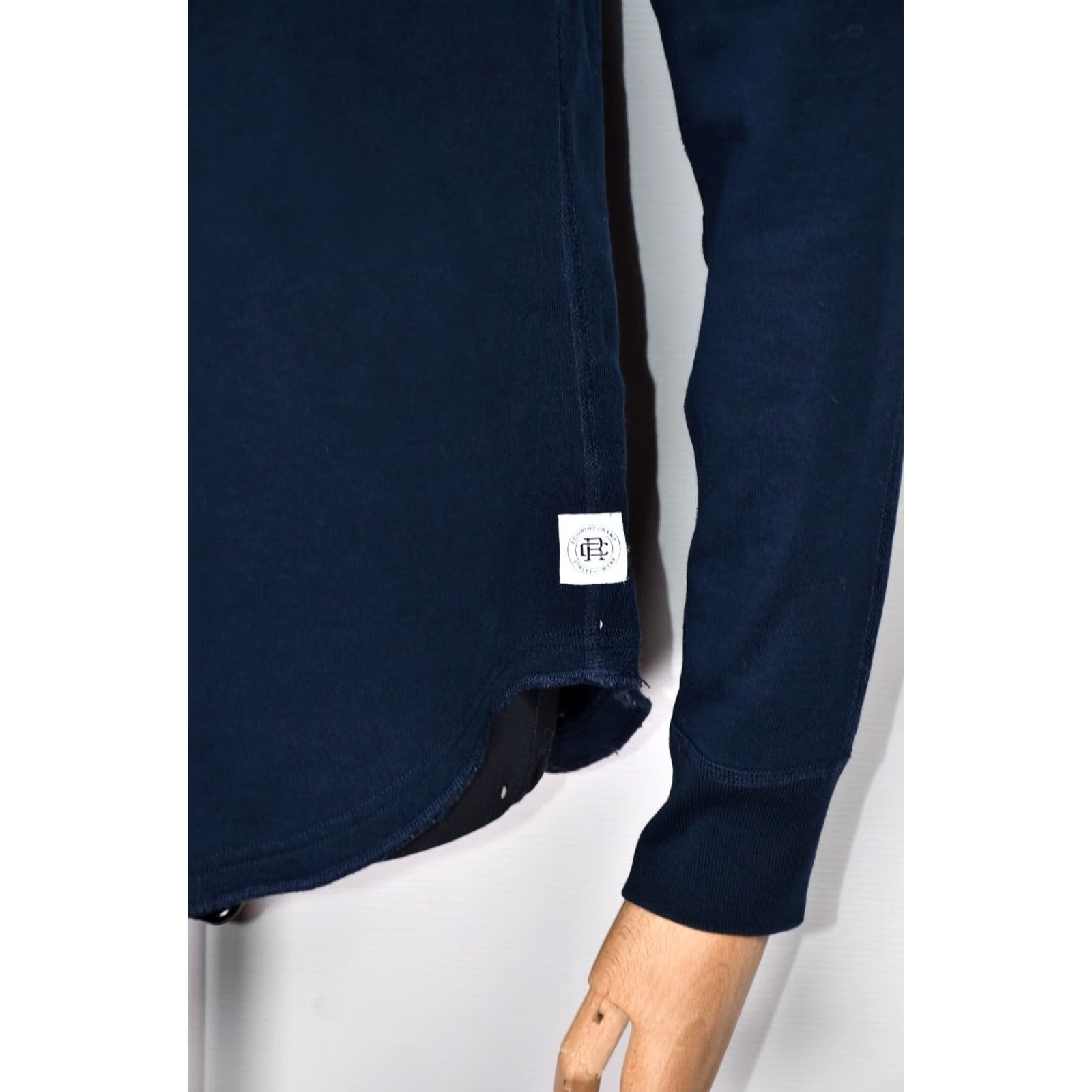 Reigning Champ Reigning Champ Pullover Sweatshirt Mens M Blue Cotton Crew Neck (Long Sleeve) Classic Regular Fit Shirt? Size US M / EU 48-50 / 2 - 3 Thumbnail