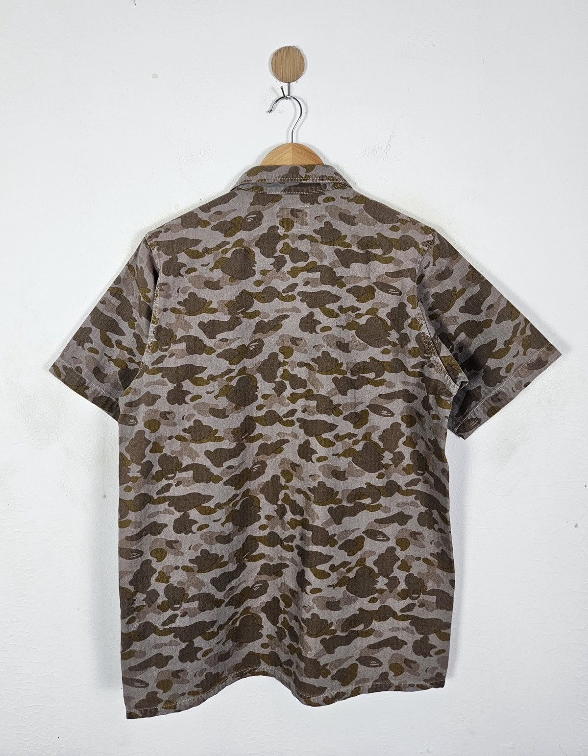 Bape URSUS BAPE by Tetsu Nishiyama camo field shirt jacket Size US M / EU 48-50 / 2 - 2 Thumbnail