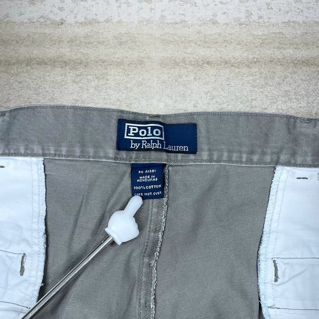 Polo Ralph Lauren Vintage 90s Polo Ralph Lauren Khakis Pants 36x32 Baggy Green Size US 36 / EU 52 - 4 Thumbnail