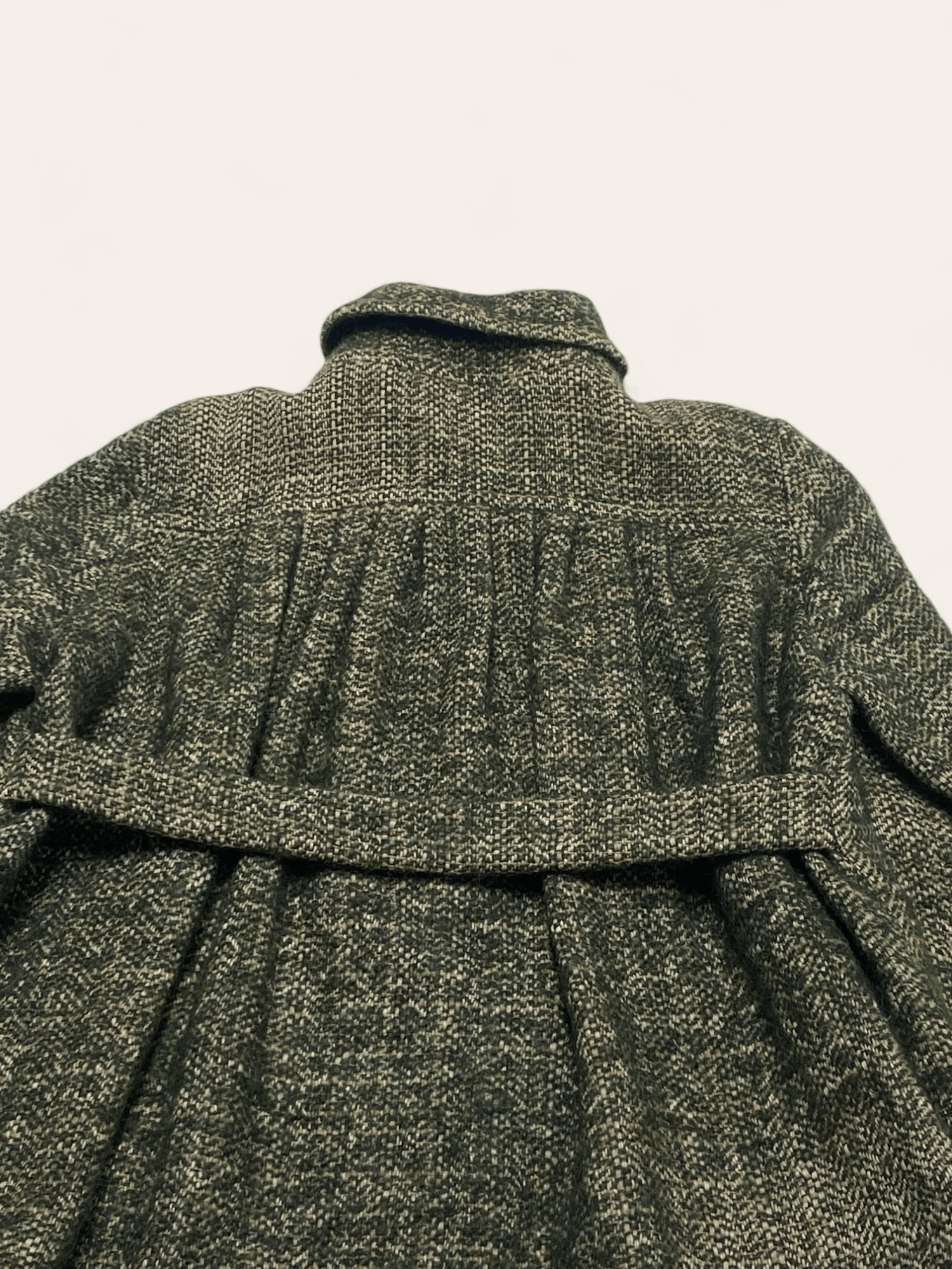 Jigsaw 90s Vintage JIGSAW Wool Blazer Green Tweed Warm Comfy Size L / US 10 / IT 46 - 7 Thumbnail