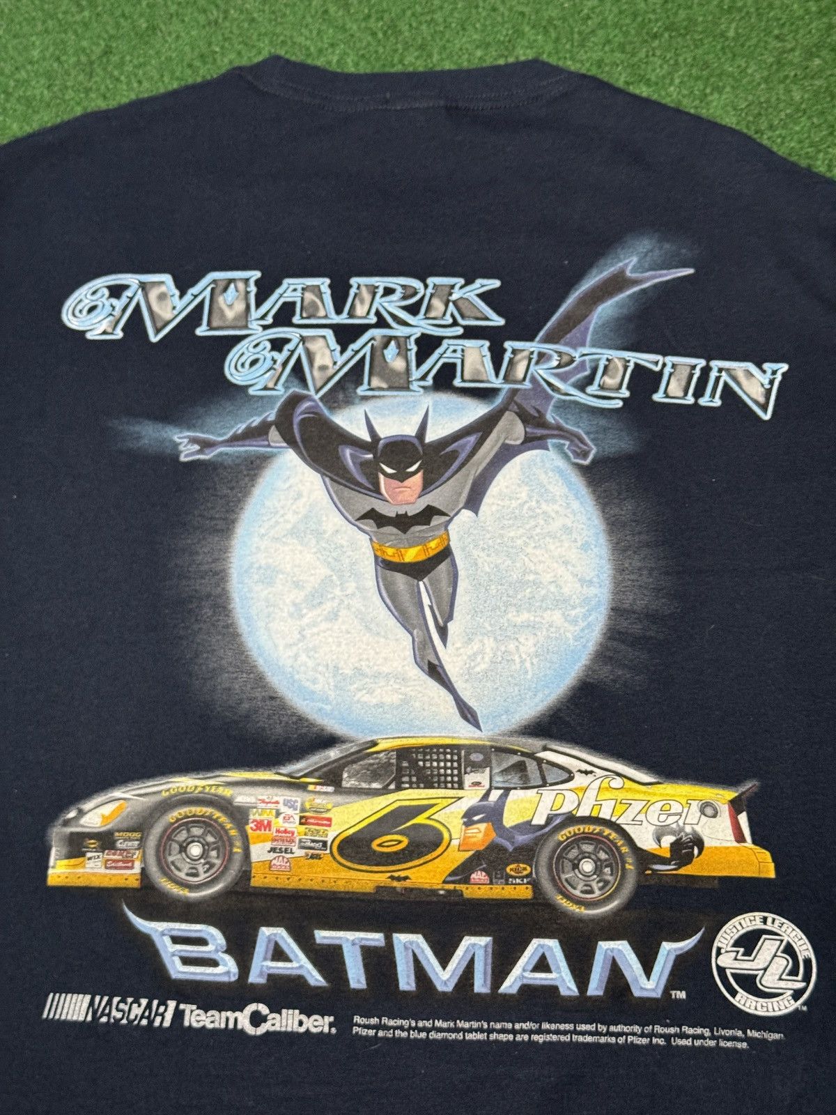 Cartoon Network Vintage Batman Mark Martin Cartoon Network NASCAR T Shirt Size US L / EU 52-54 / 3 - 2 Thumbnail