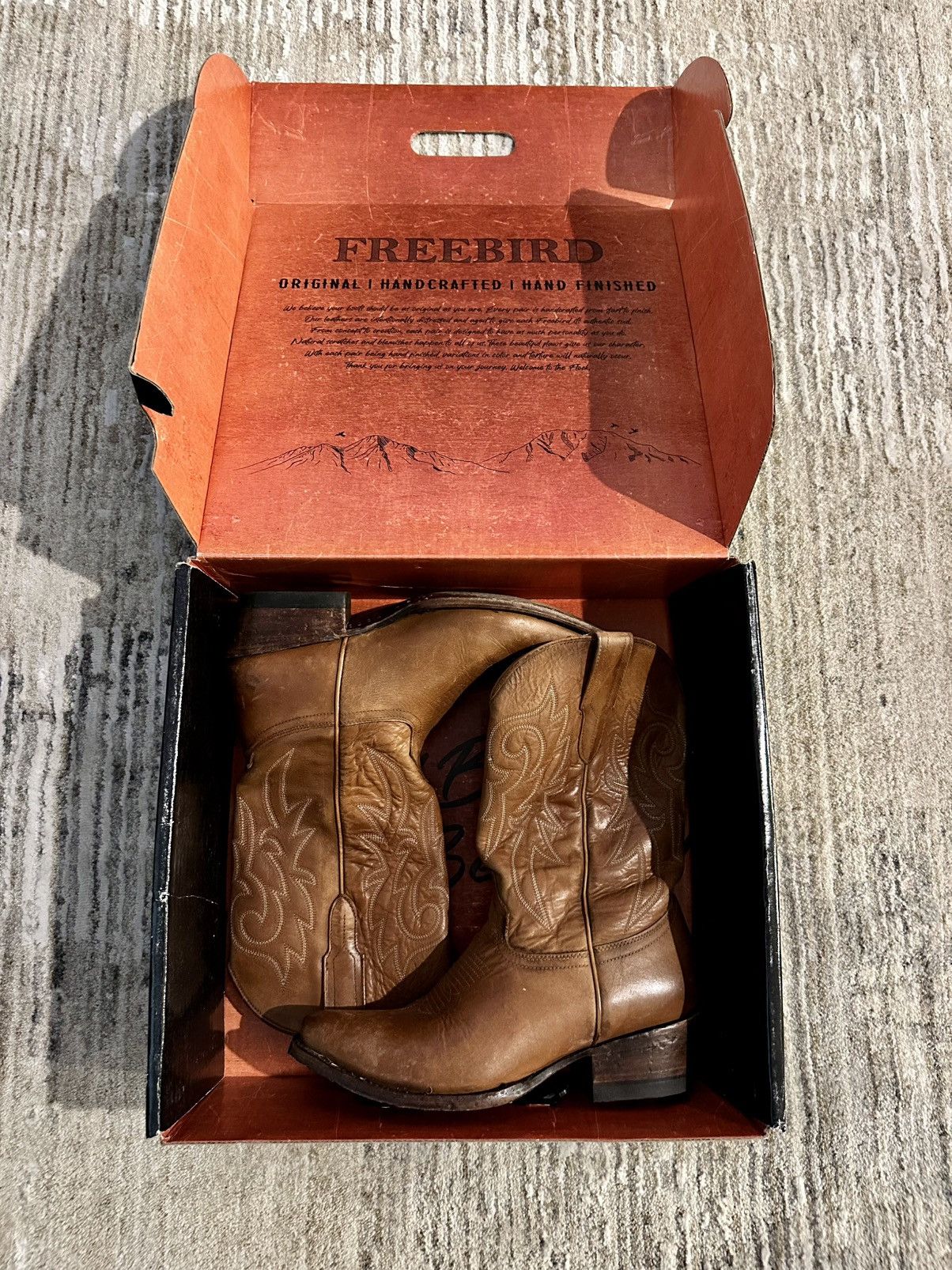FREEBIRD FREEBIRD MARSHALL COWBOY BOOTS Size US 10 / EU 43 - 2 Thumbnail