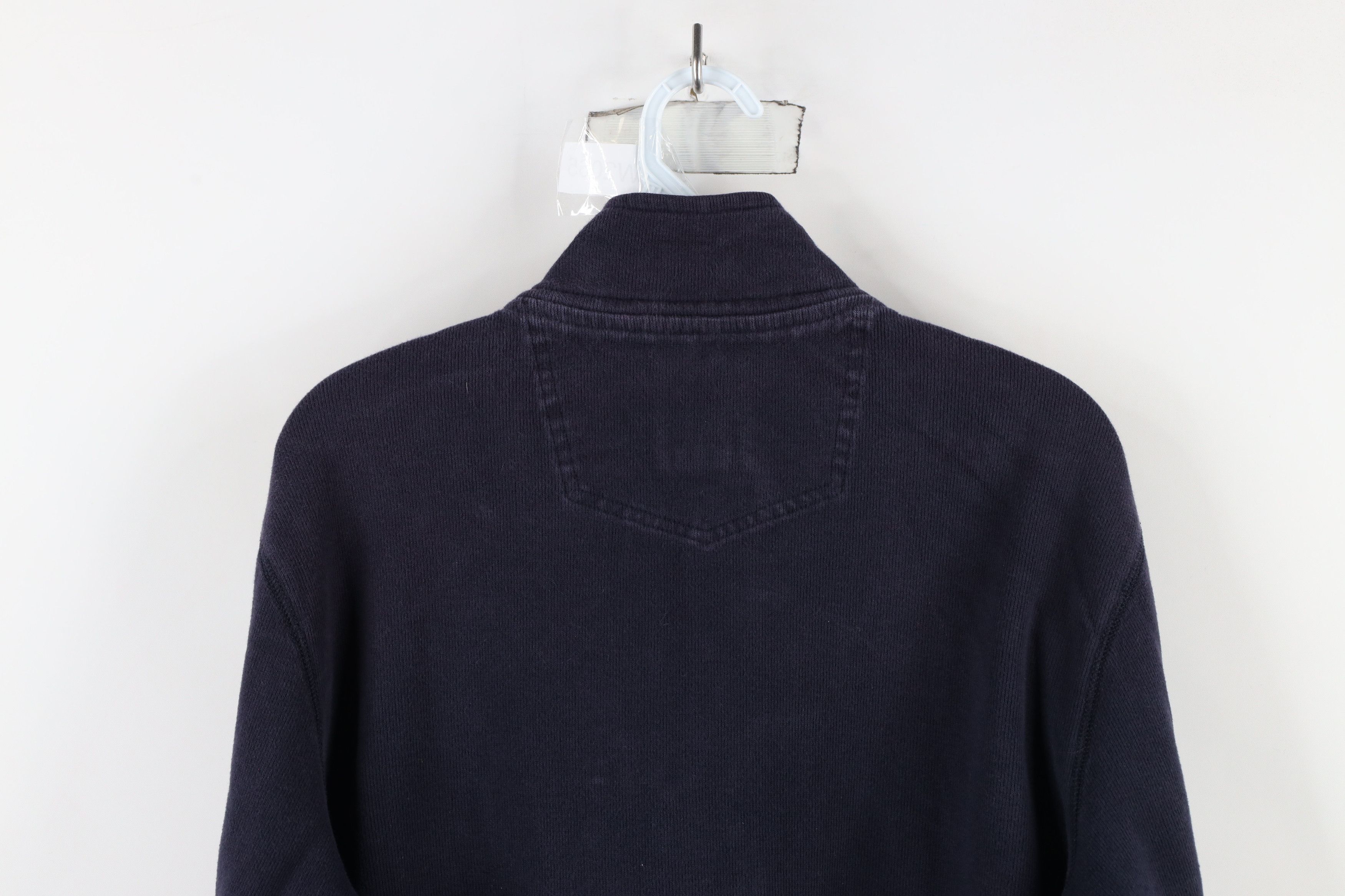 Eddie Bauer × Vintage Vintage Eddie Bauer Elbow Patch Ribbed Knit Henley Sweater Size US L / EU 52-54 / 3 - 10 Thumbnail