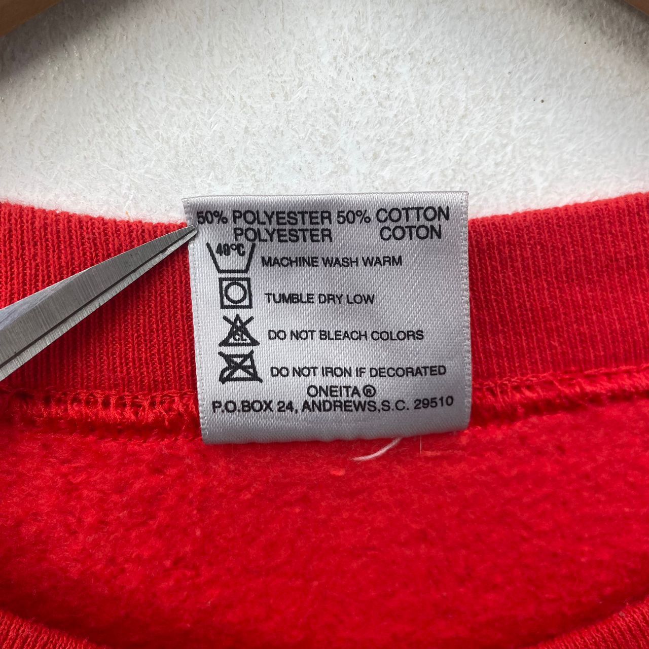 NBA × Vintage VTG 1993 CHICAGO BULLS SWEATSHIRT LARGE PULLOVER CHAMPIONS Size US L / EU 52-54 / 3 - 6 Thumbnail