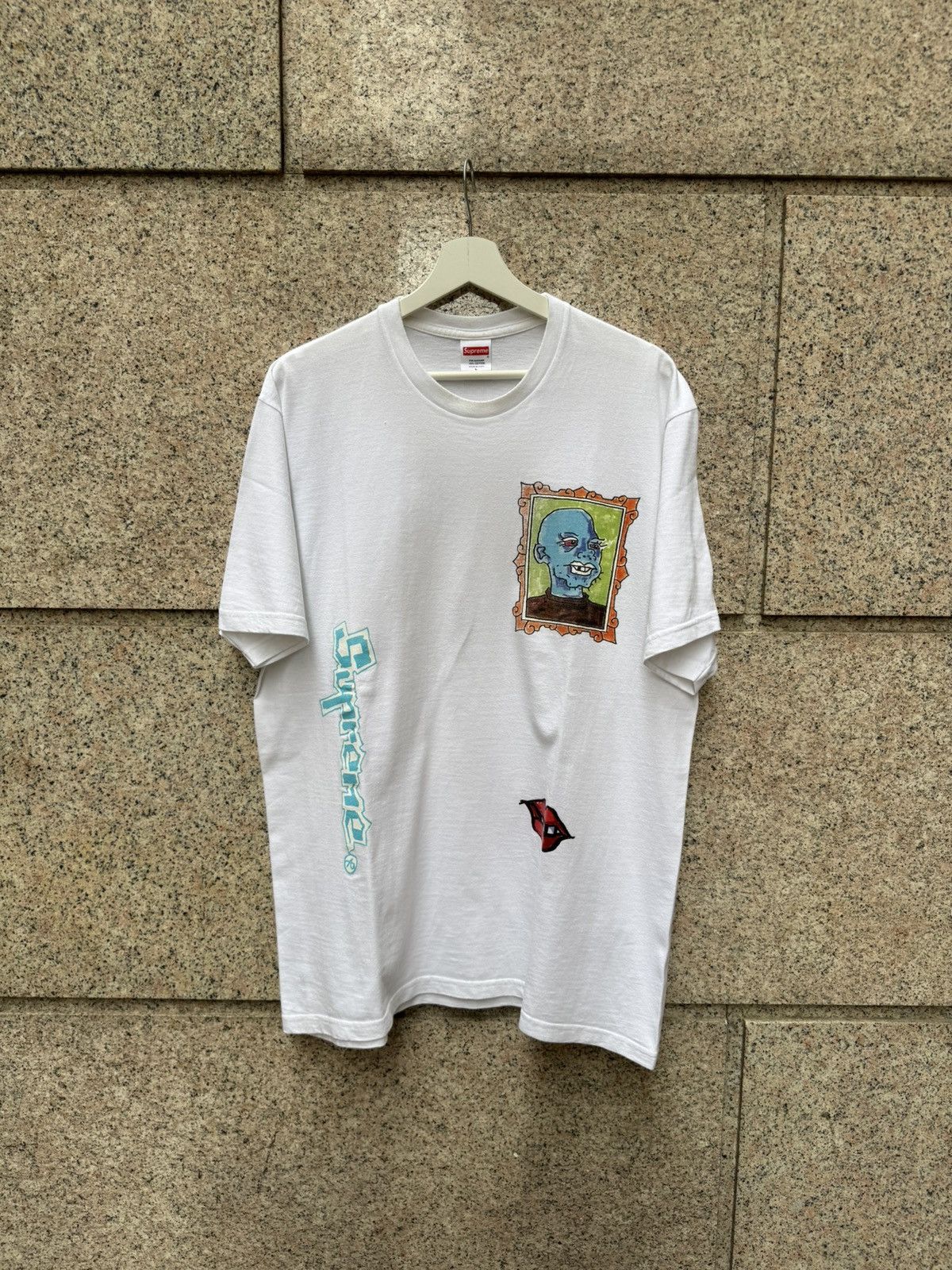 Supreme Supreme x Pope L Great White Way Tee White | Grailed