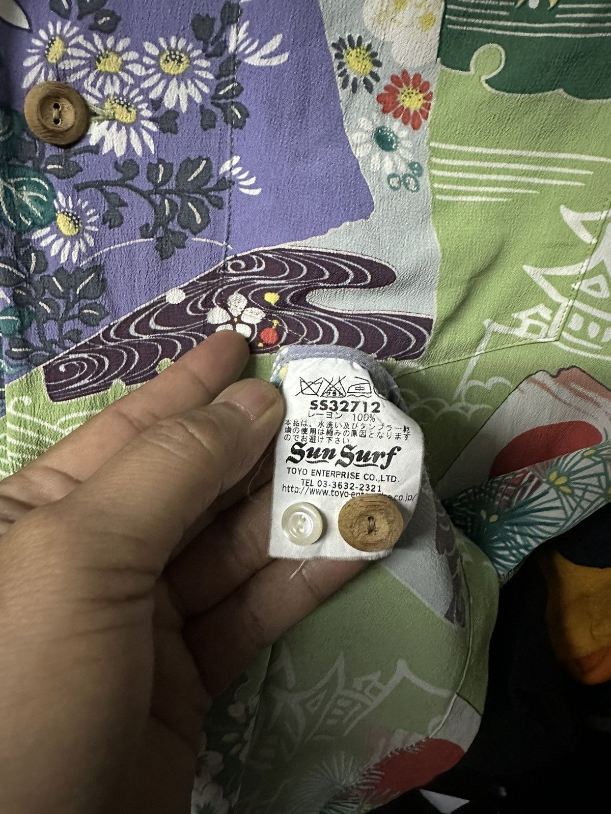 Sun Surf Vintage Sun Surf Hawaiian Japan Rayon Crape Button Ups Tee Size US M / EU 48-50 / 2 - 8 Thumbnail