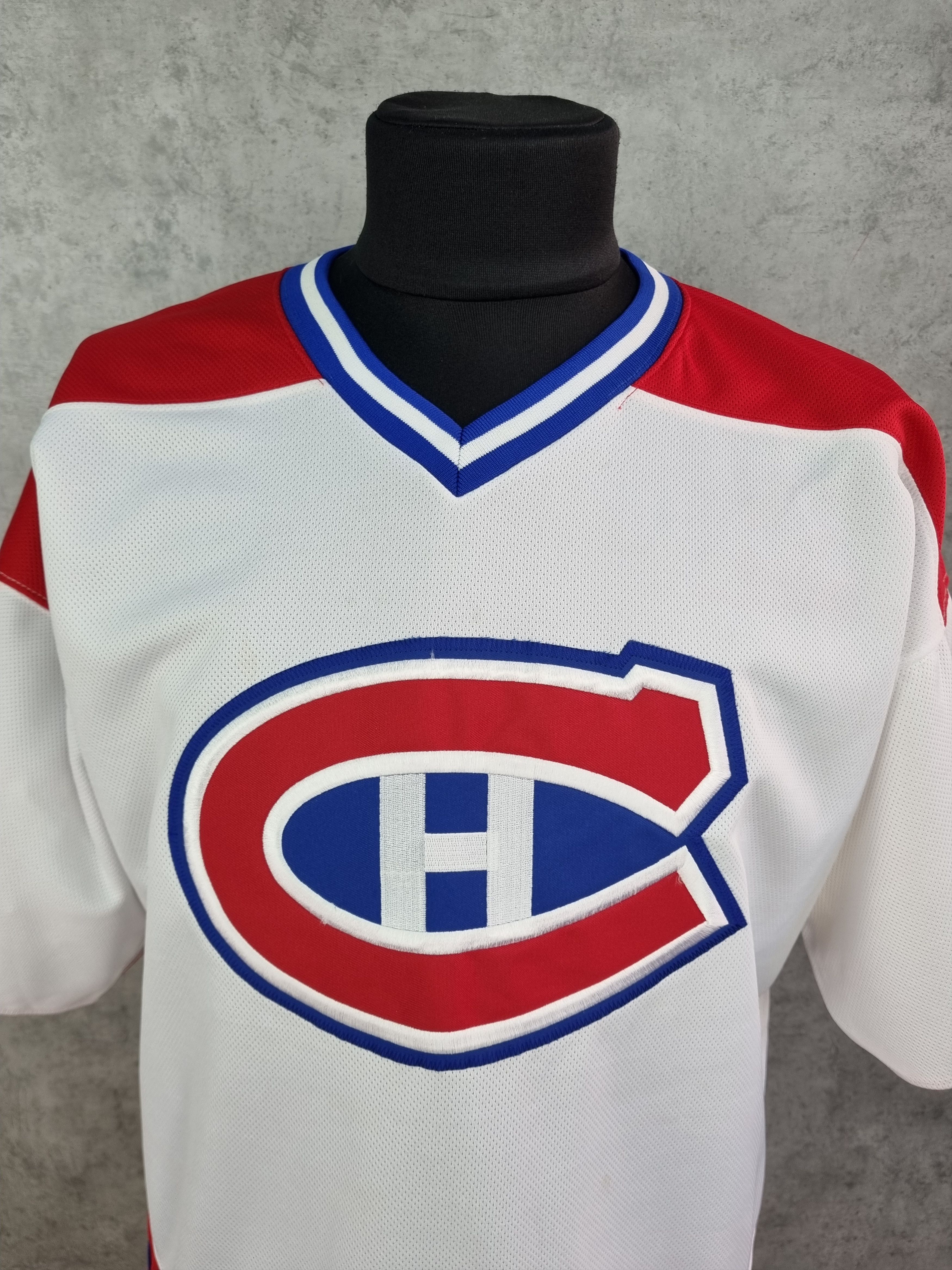 NHL × Vintage NHL CCM THEODORE RUGBY Air Knit Vintage Jersey Size US L / EU 52-54 / 3 - 7 Thumbnail