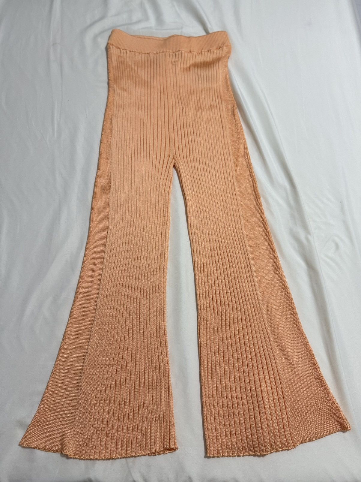 Jil Sander NWOT Jil Sander Rib-Knit Cropped Pants in 34 Size 25" / US 0 / IT 36 - 4 Thumbnail