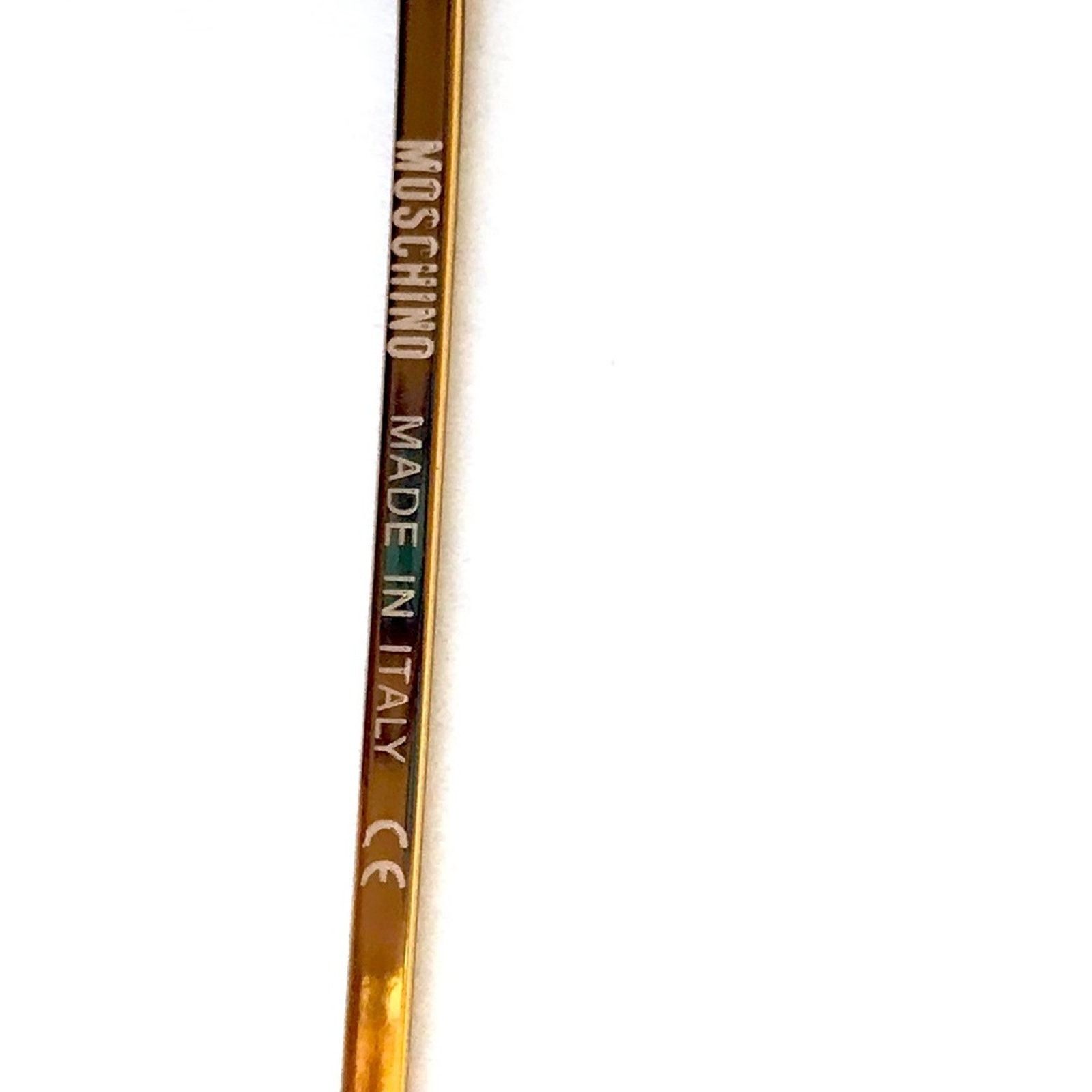 Moschino MOSCHINO 1990's Rimless Iridescent ROSE GOLD Sunglasses Size ONE SIZE - 11 Thumbnail