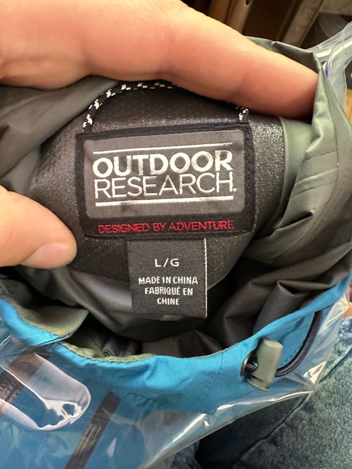 Outdoor Research Outdoor Research Foray Gore-Tex Jacket Waterproof Blue Sz L Size L / US 10 / IT 46 - 11 Thumbnail