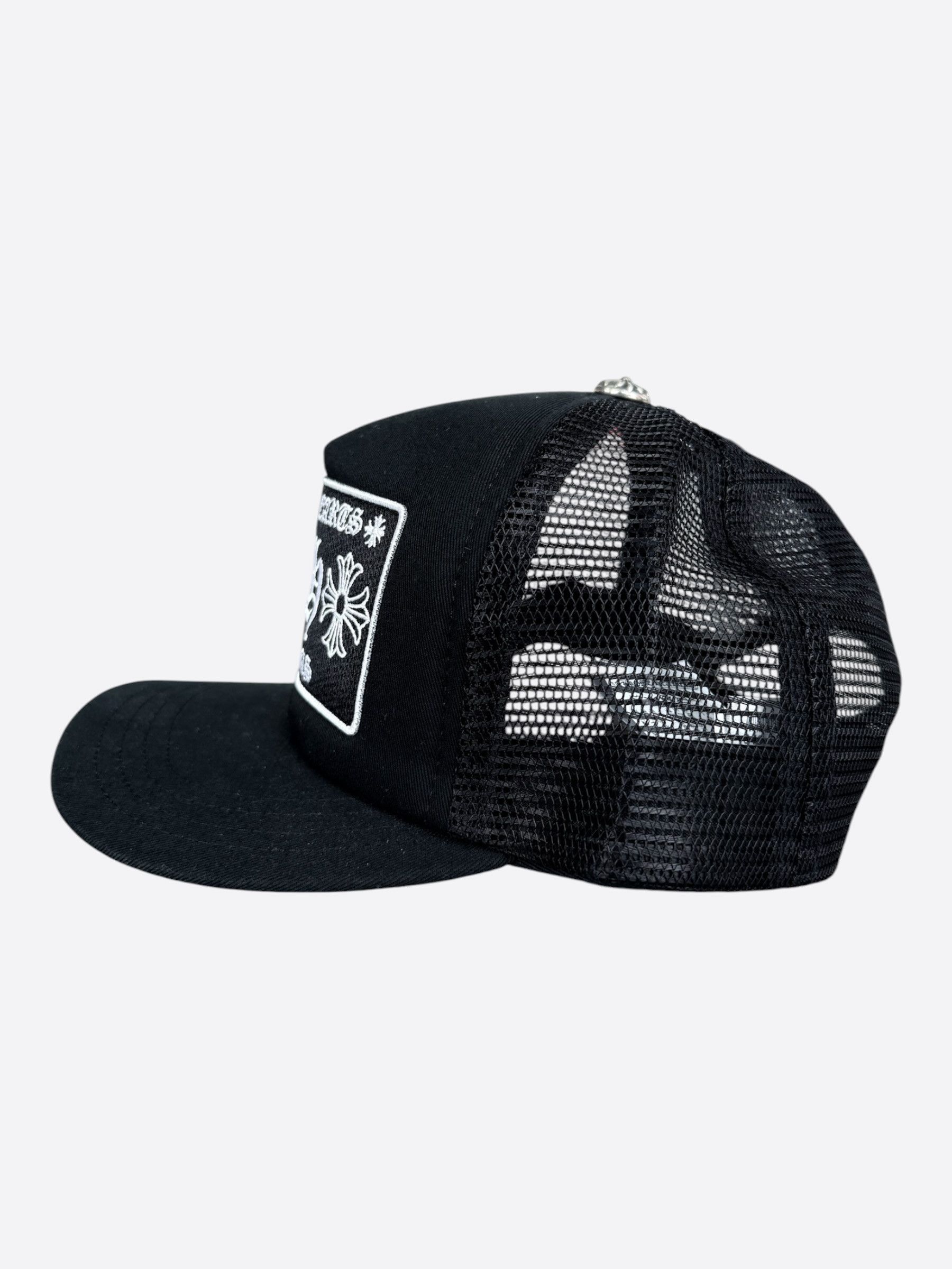 Chrome Hearts Chrome Hearts Black & White Las Vegas Trucker Hat Size ONE SIZE - 4 Thumbnail
