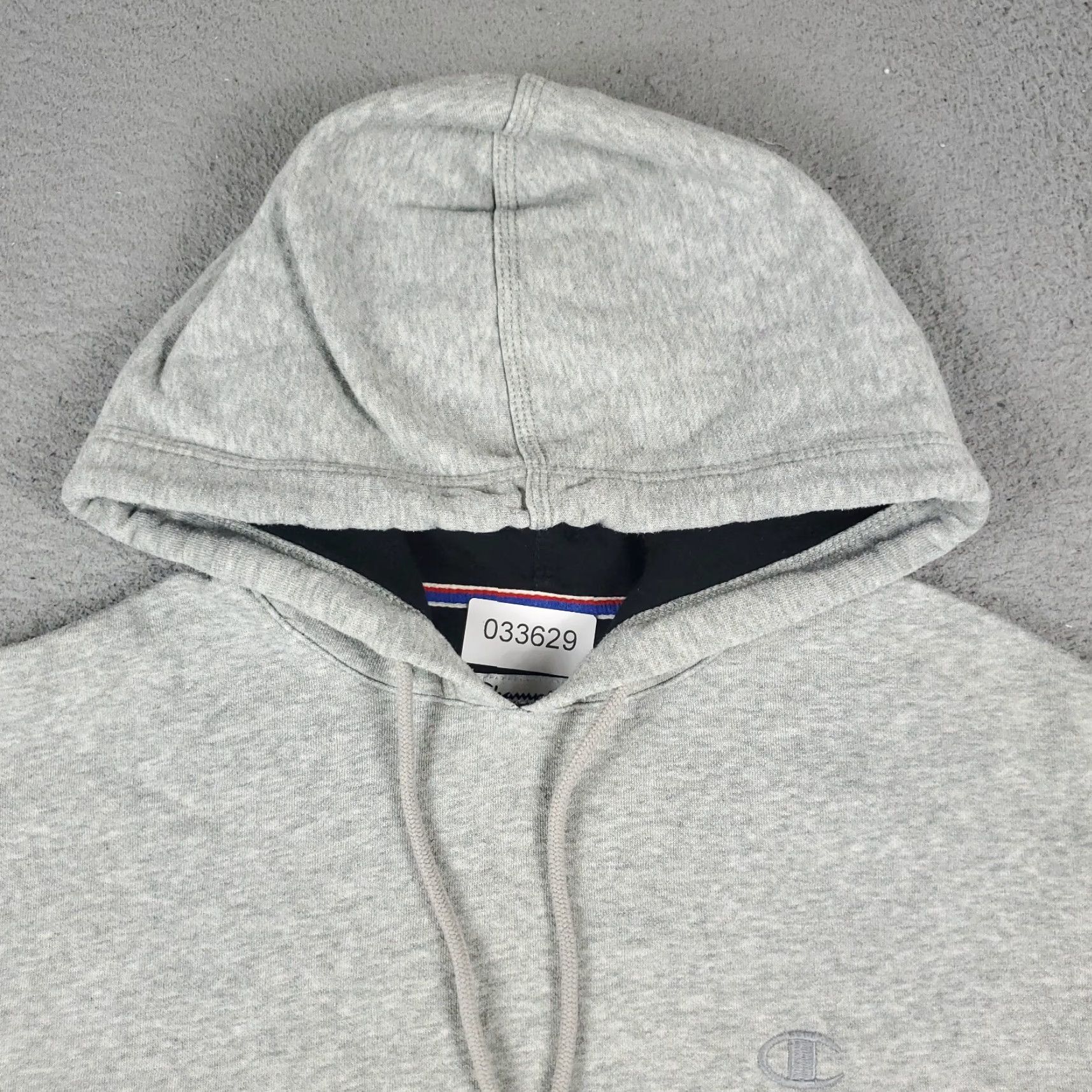 Champion VINTAGE Champion Hoodie Pullover Mens Medium Gray Cotton Fleece Casual Sports American 90s Size US M / EU 48-50 / 2 - 2 Thumbnail