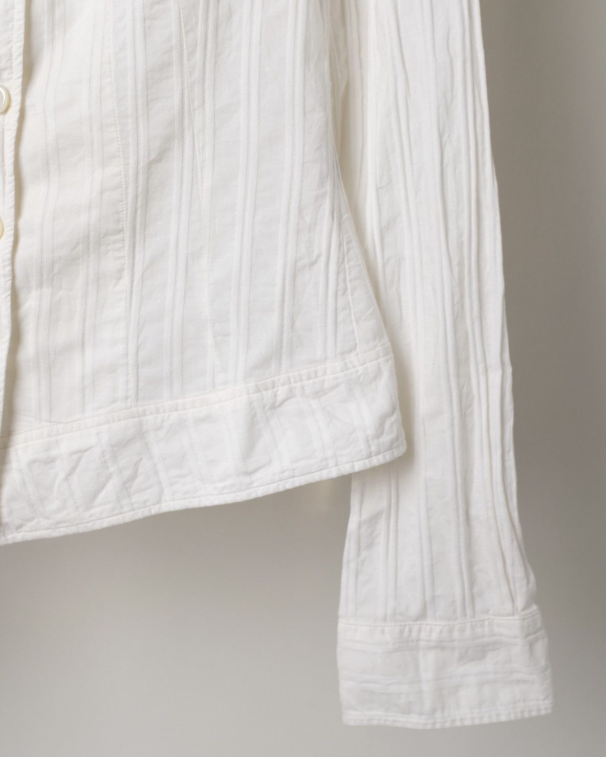 Ann Demeulemeester ANN DEMEULEMEESTER ASYMMETRICAL SHIRT Size XS / US 0-2 / IT 36-38 - 4 Thumbnail