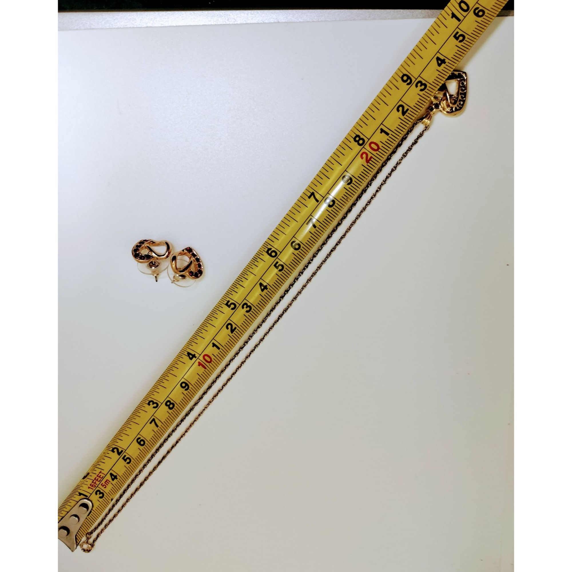 Vintage Danbury Mint Vermeil Necklace Genuine Ruby 14k Gold / Sterli Size ONE SIZE - 3 Thumbnail