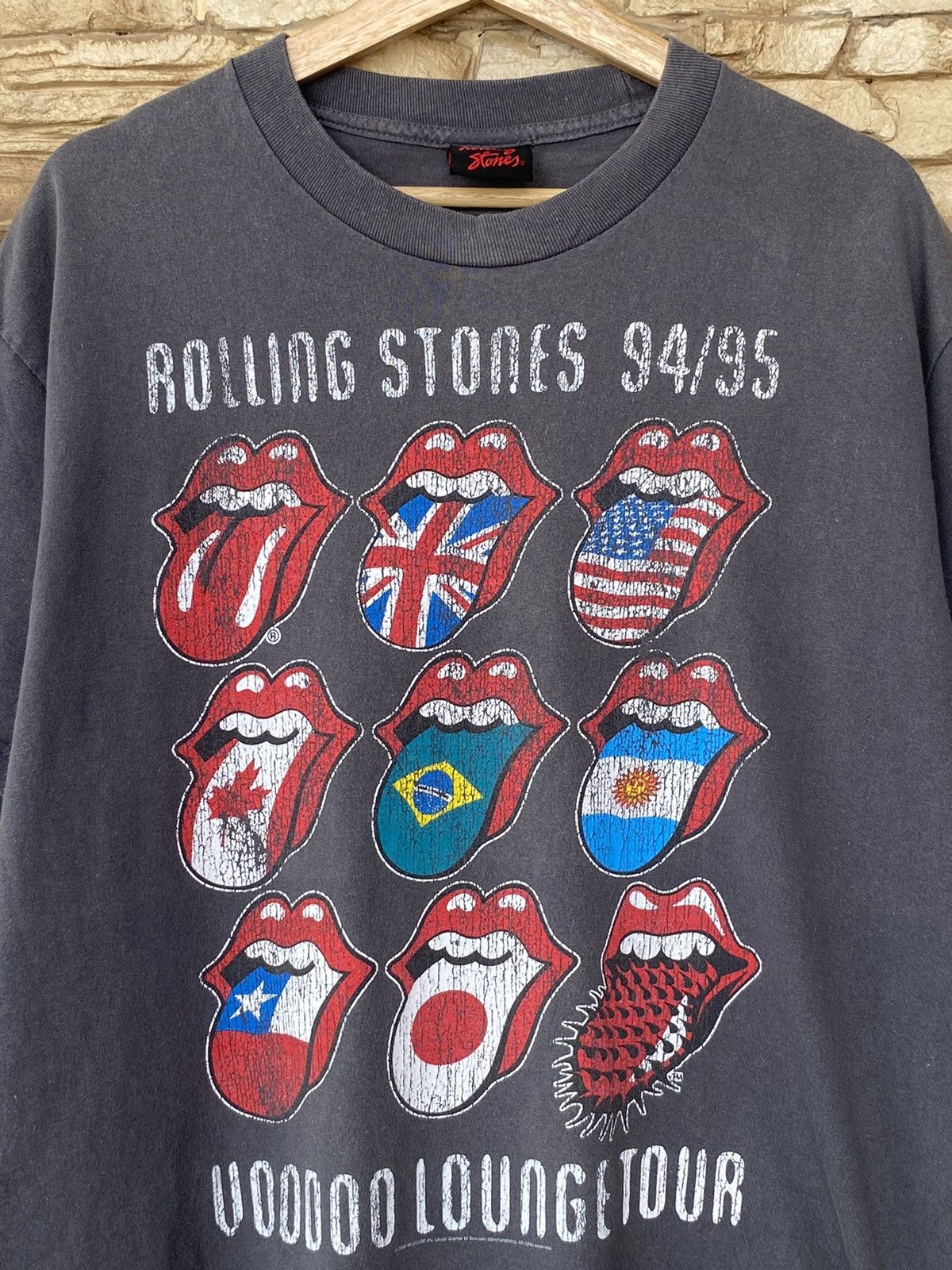 Band Tees Rare Faded Vintage 2009 The Rolling Stones Band Tees Size US L / EU 52-54 / 3 - 4 Thumbnail
