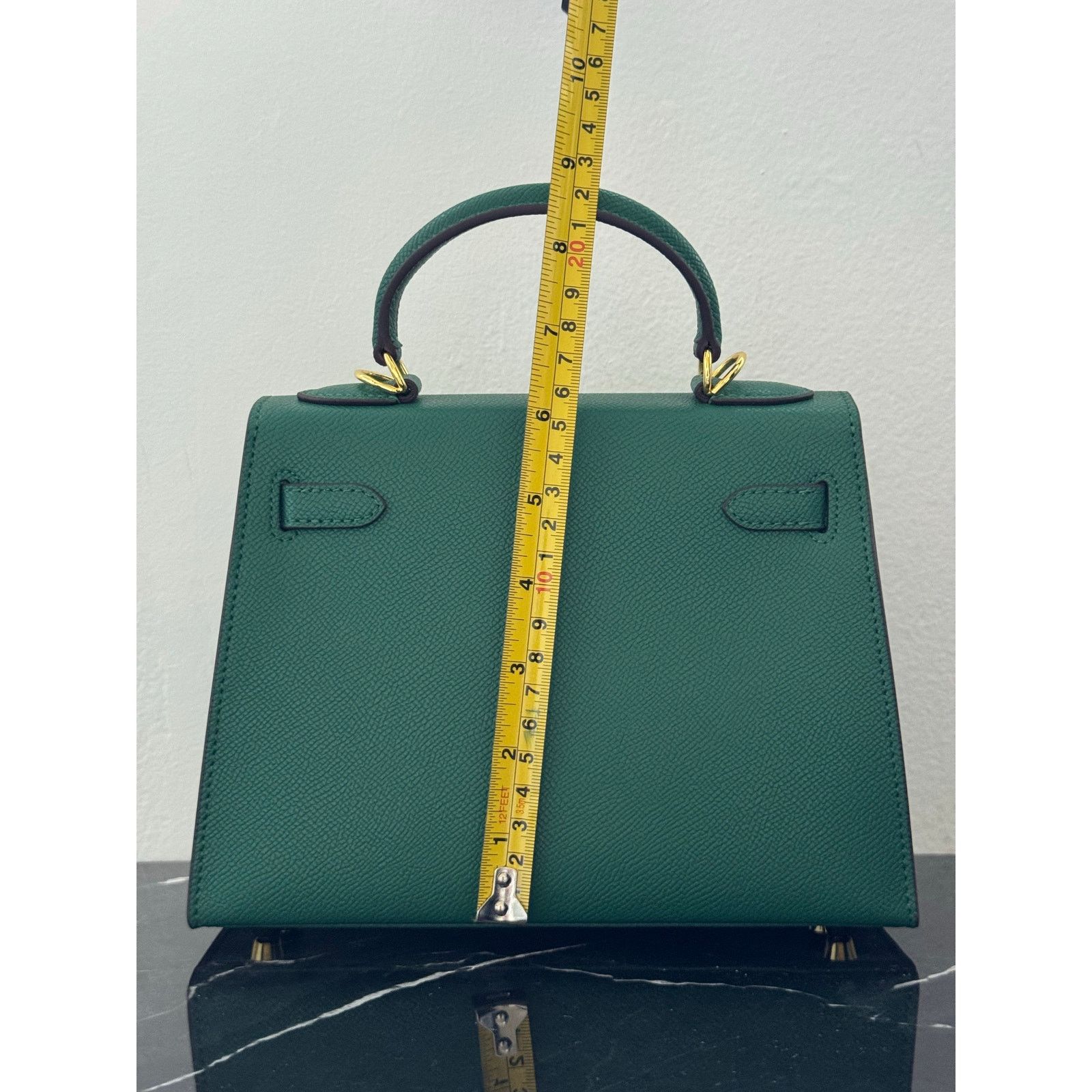 Other Emerald Green “Kelly-Style” Top Handle Bag Size ONE SIZE - 4 Thumbnail
