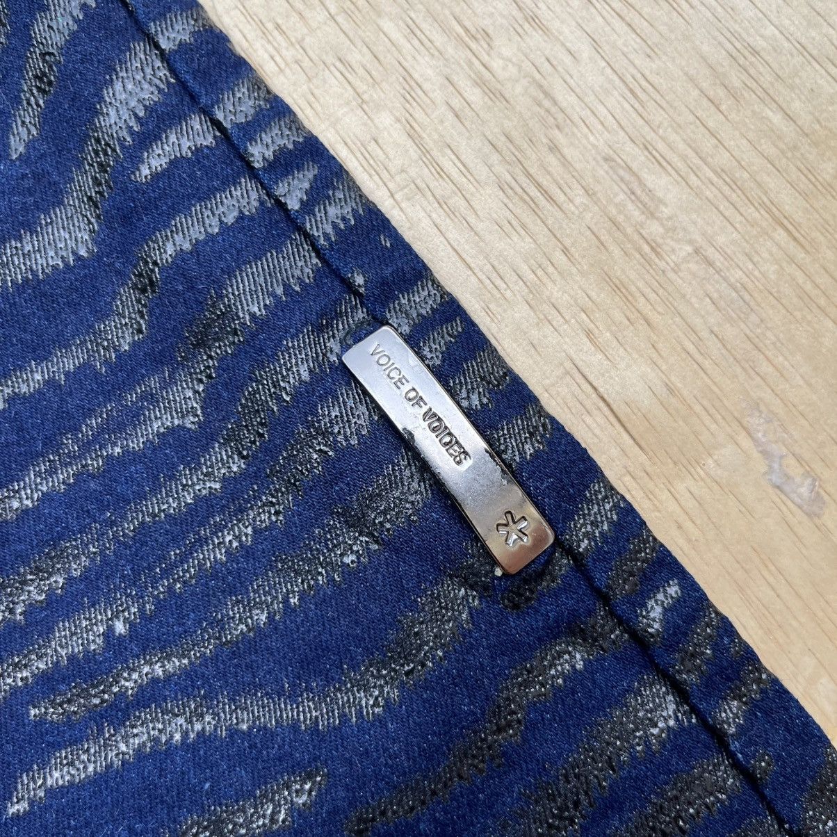 Hysteric Glamour VOICE OF VOICES JEANS ZEBRA CAMO FLARED CUT BRAY Y2K VINTAGE Size 27" / US 4 / IT 40 - 4 Thumbnail