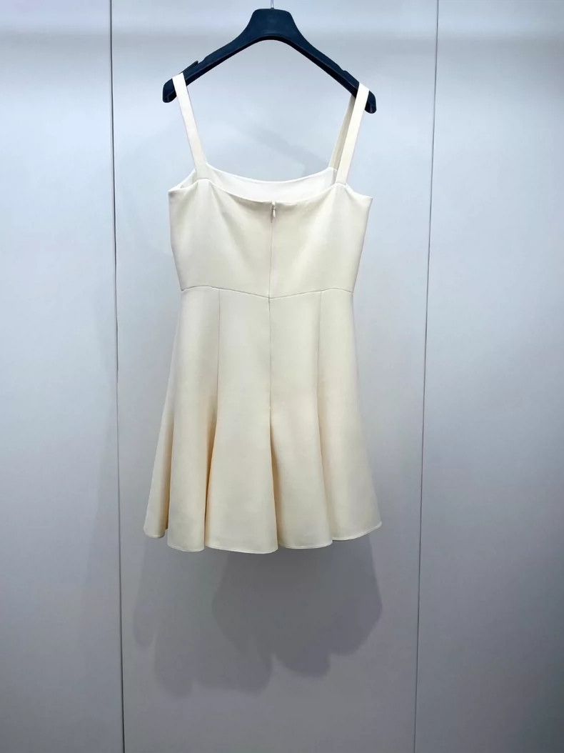 Dior Dior Solid color wool blend suspender dress 2504-Nextarrow Size XS / US 0-2 / IT 36-38 - 2 Thumbnail