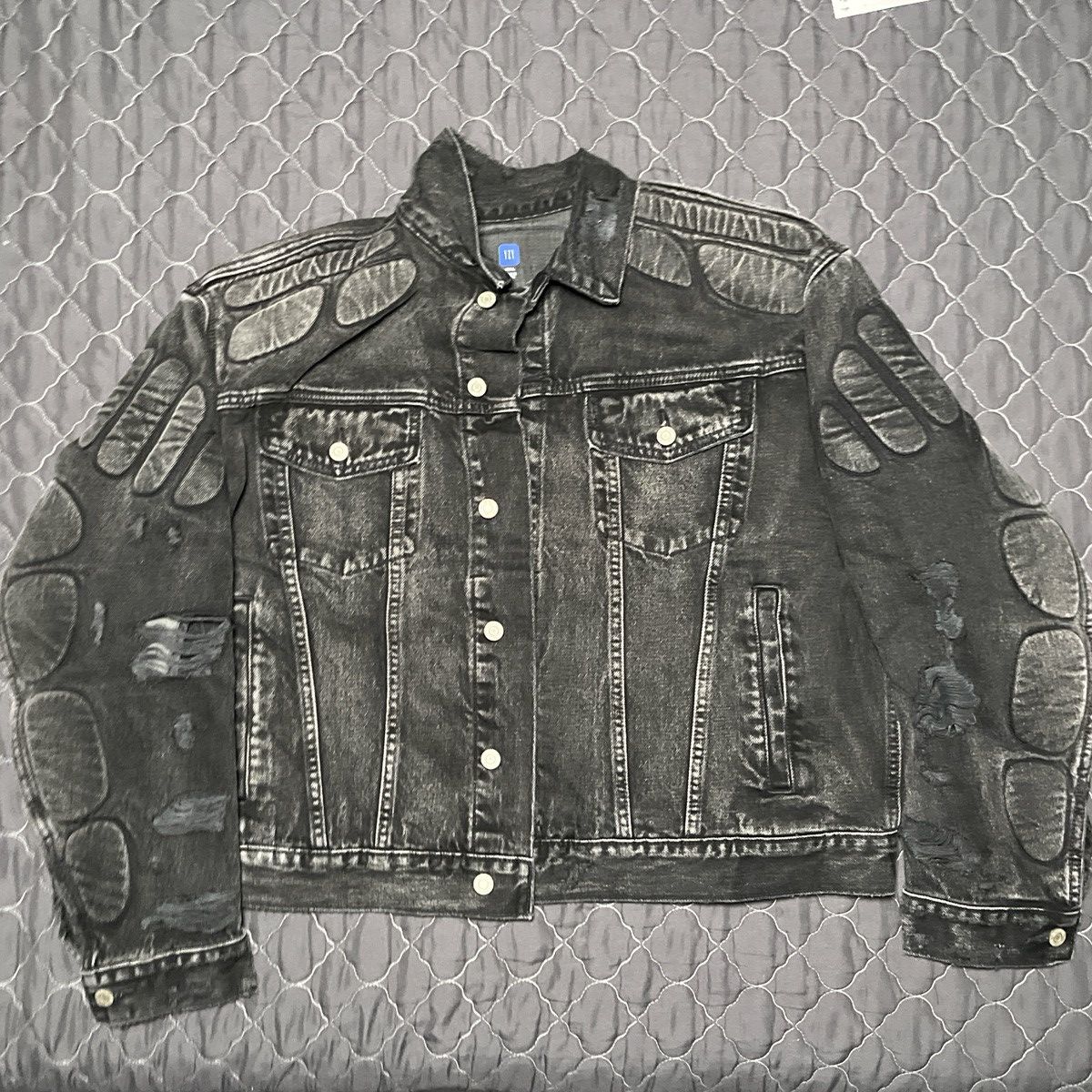 YEEZY GAP BALENCIAGA DENIM JACKET BLACK - メルカリ