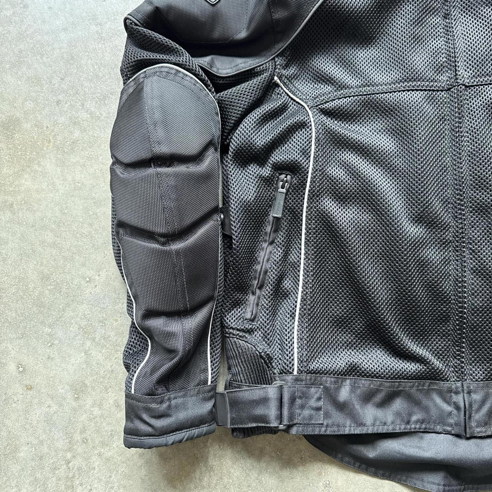 Other Opium Black Tactical Biker Mesh Jacket With Secret Pockets Size US L / EU 52-54 / 3 - 3 Thumbnail