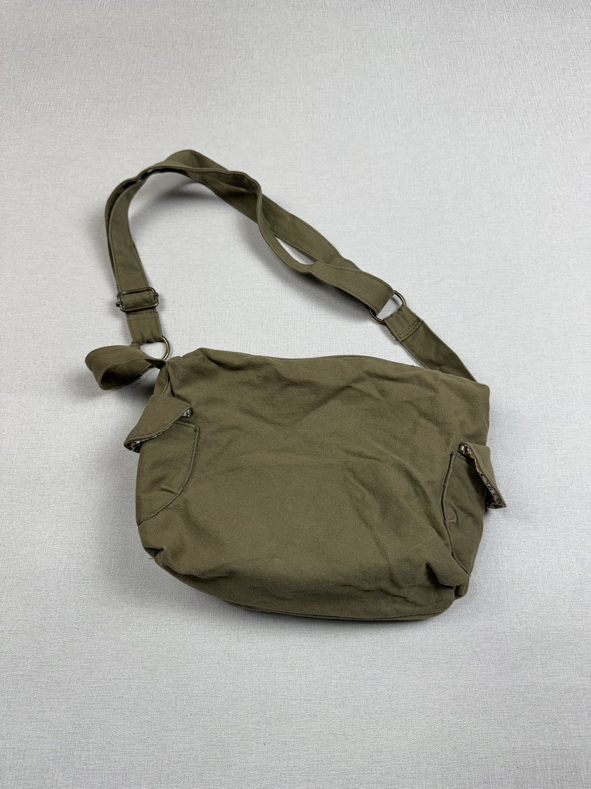 Vintage Vintage George Khaki Y2K Bag Size ONE SIZE - 3 Thumbnail