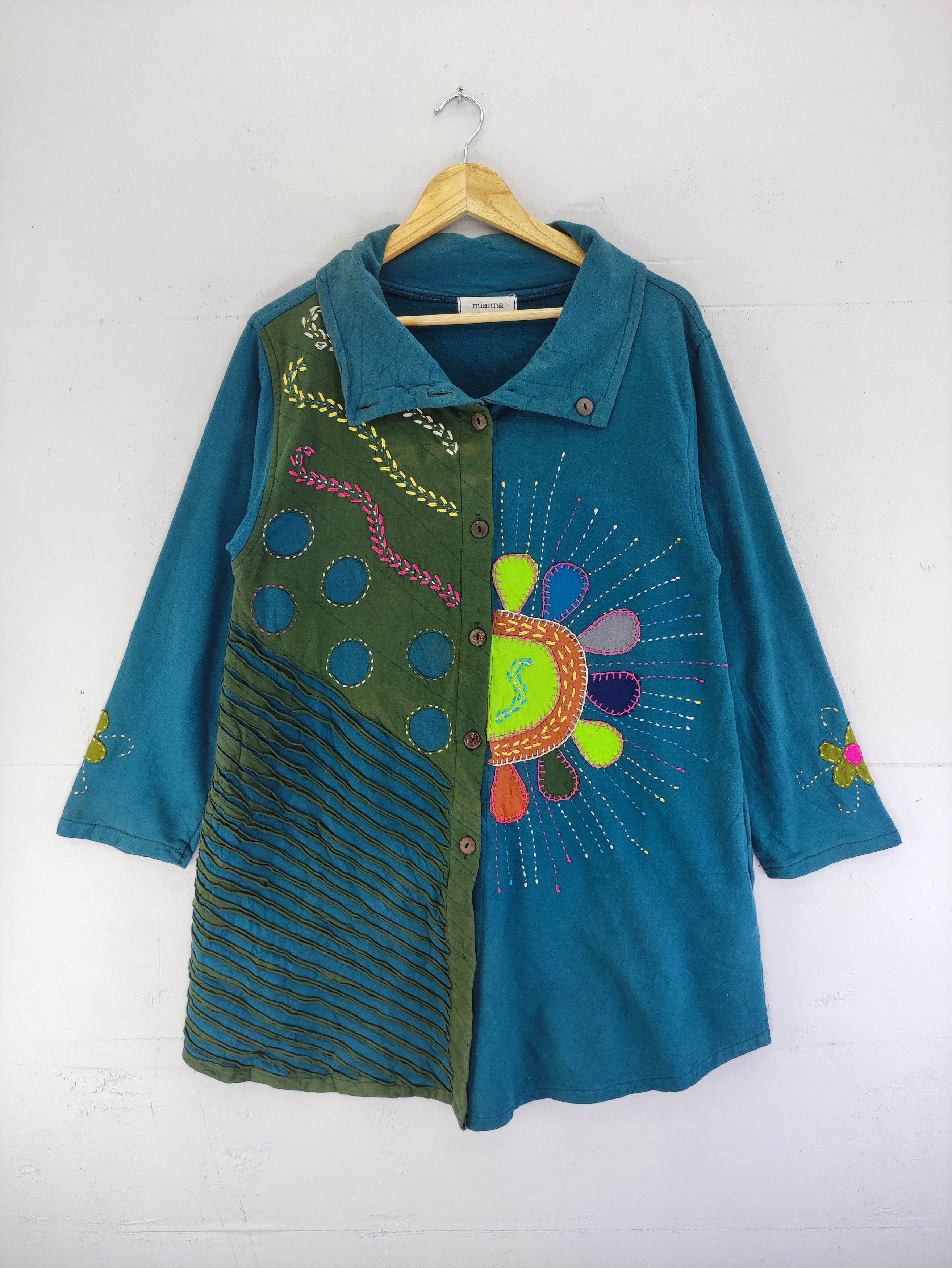 Japanese Brand Vintage Japanese Brand Mianna Shashiko Size M / US 6-8 / IT 42-44 - 1 Thumbnail