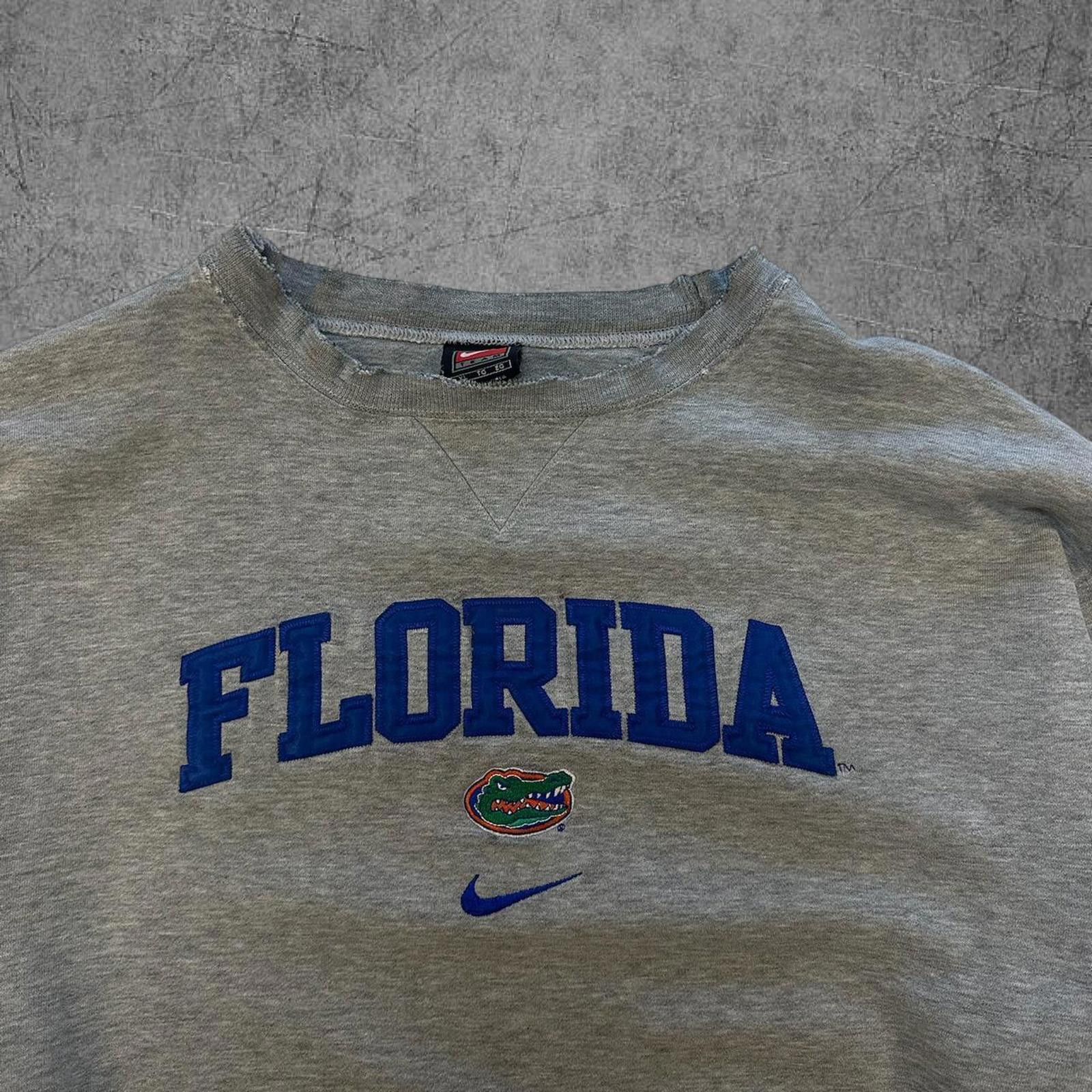 Nike Vintage Nike Florida Centre Swoosh Crewneck Size US XL / EU 56 / 4 - 2 Thumbnail