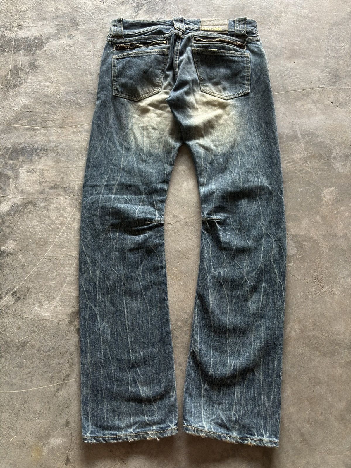 If Six Was Nine BACK VINTAGE japanese denim rusty washed punk grunge style Size US 32 / EU 48 - 11 Thumbnail