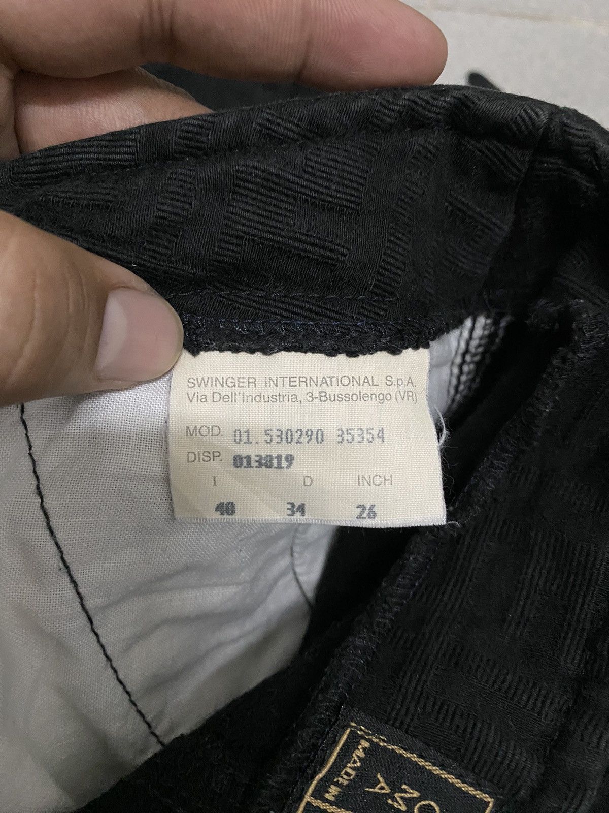 Fendi Fendi Monogram Fullprint Black Denim jeans Size 26" / US 2 / IT 38 - 6 Thumbnail