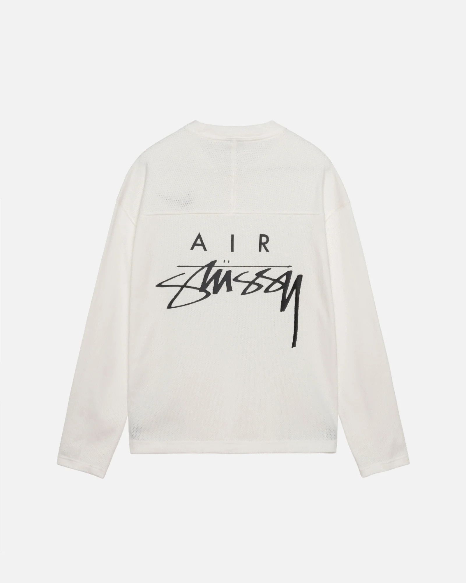 image of Stüssy & Nike Dri Fit Mesh Jersey in White, Men's (Size Medium)